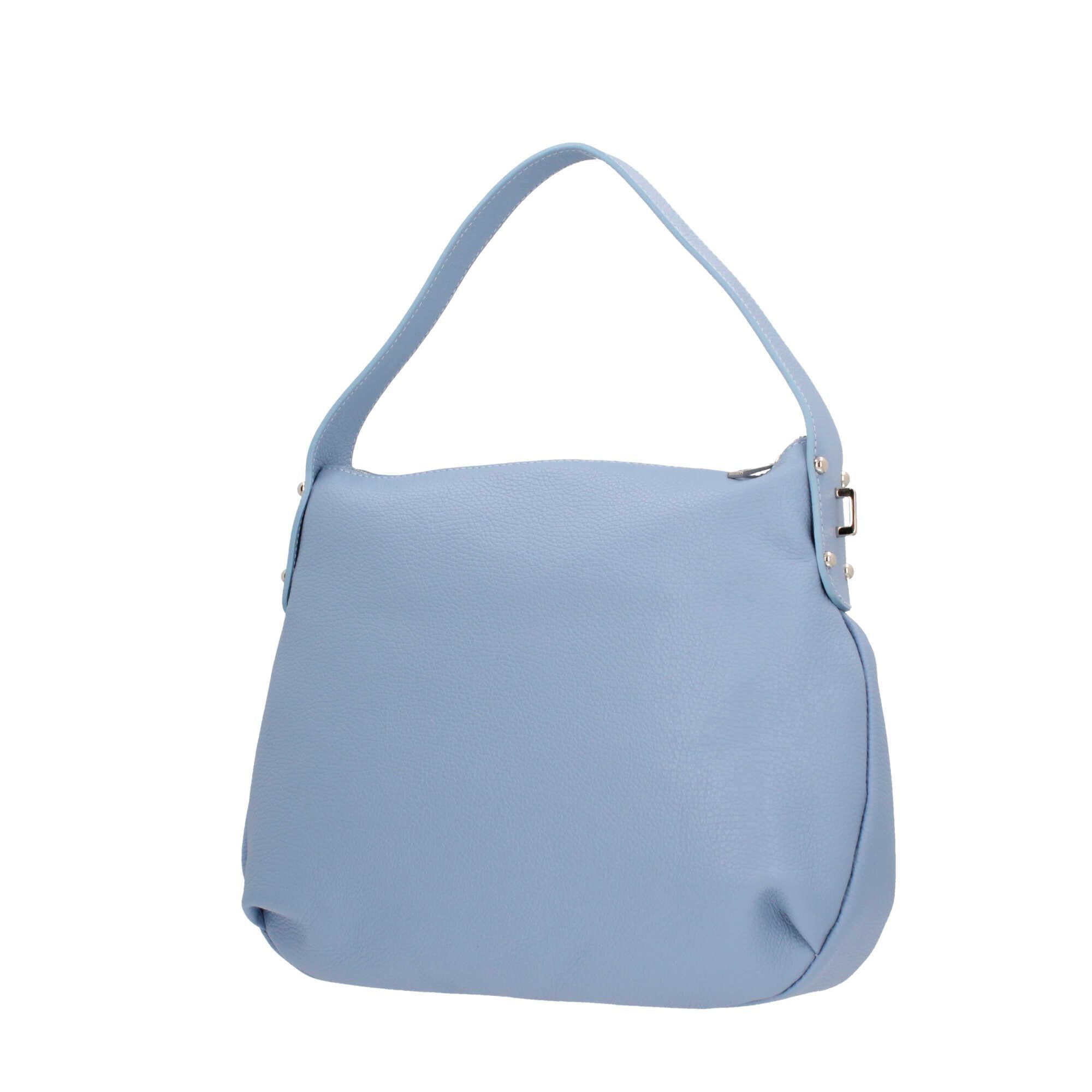 Borsa Shopping in vera pelle Made In Italy