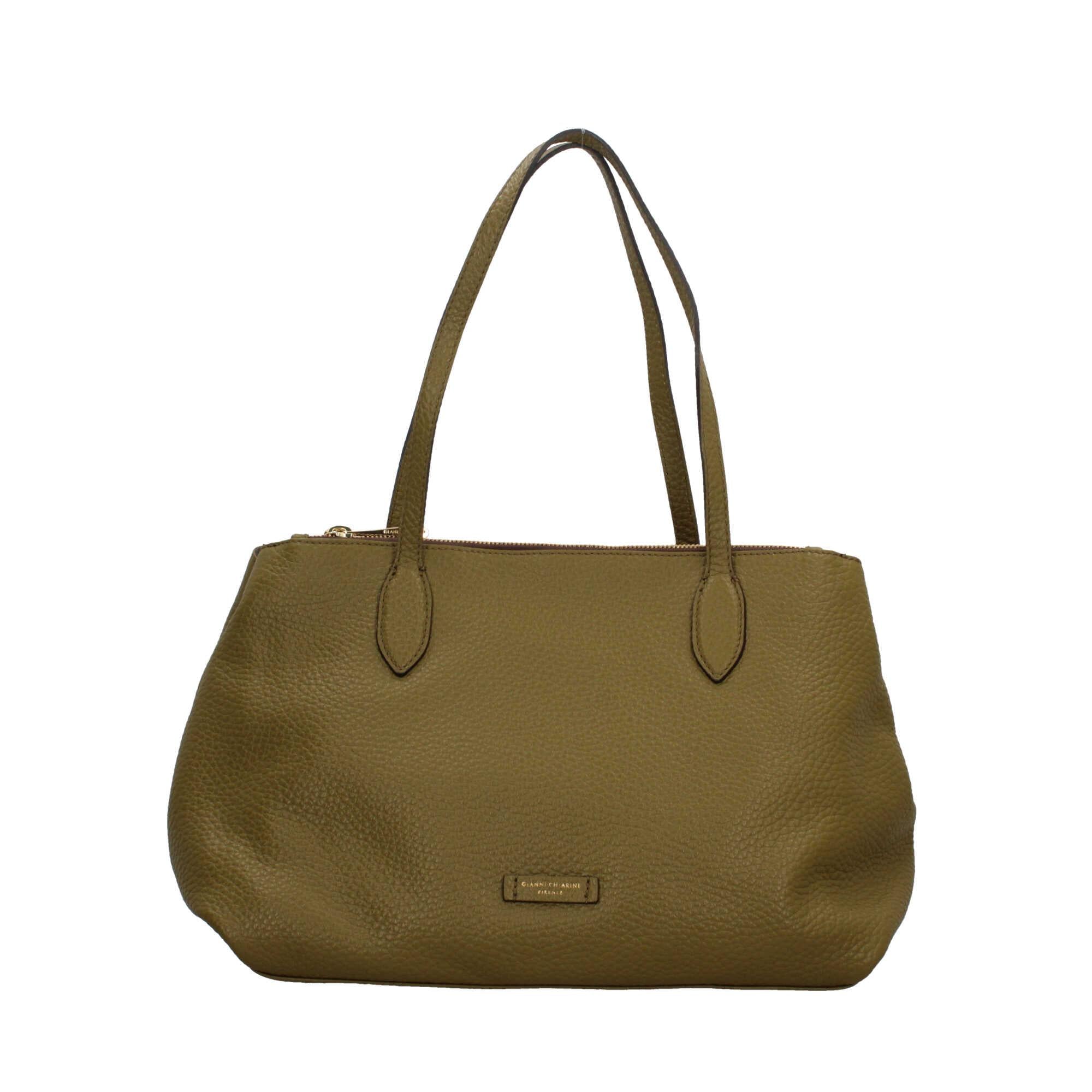 Gianni Chiarini Mara - Shopping Bag Elegante e Versatile in Pelle Grana Maxi
