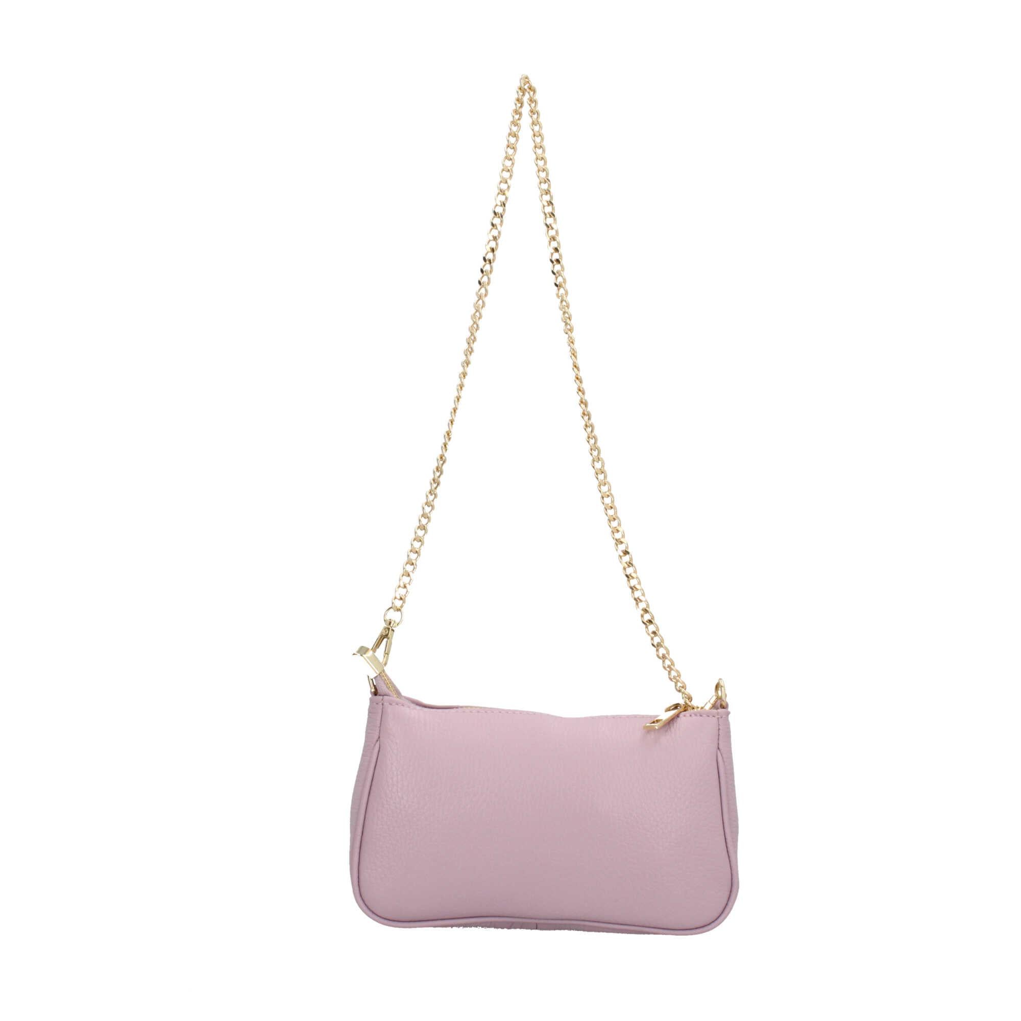 Borsa a spalla con tracolla in catena Made In Italy