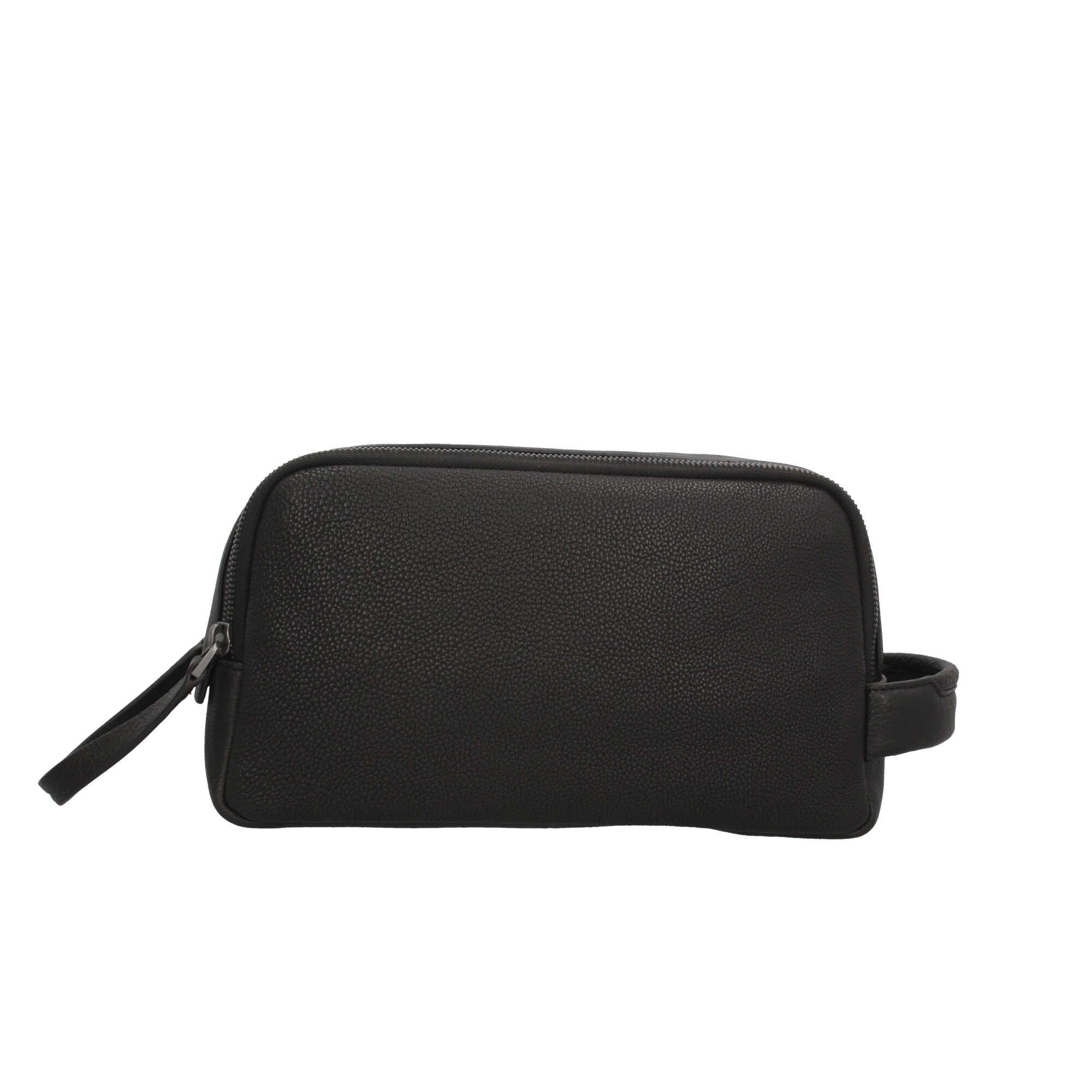 Piquadro Pochette in Pelle con Manico Cucito