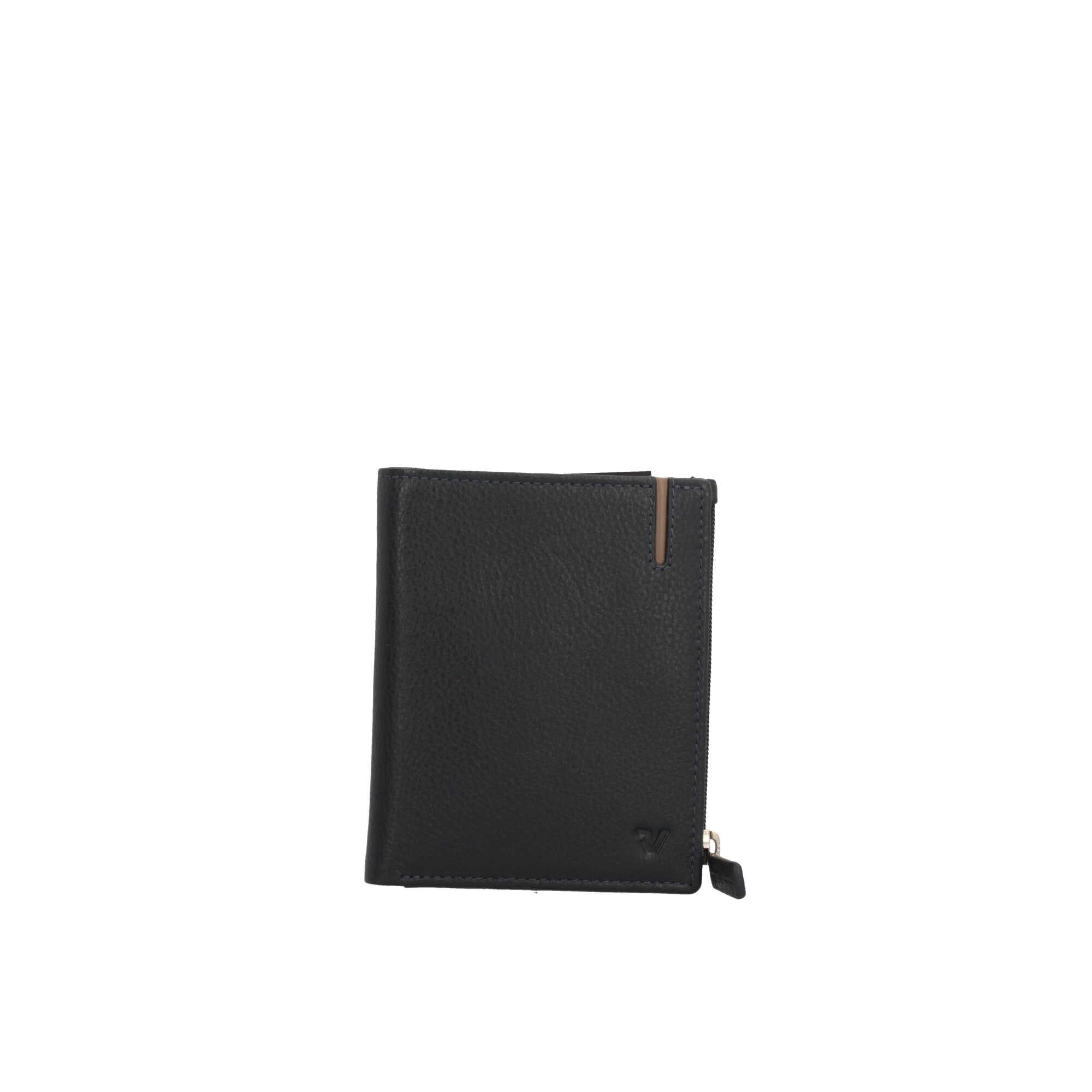 Portafoglio piatto con chiusura zip Roncato