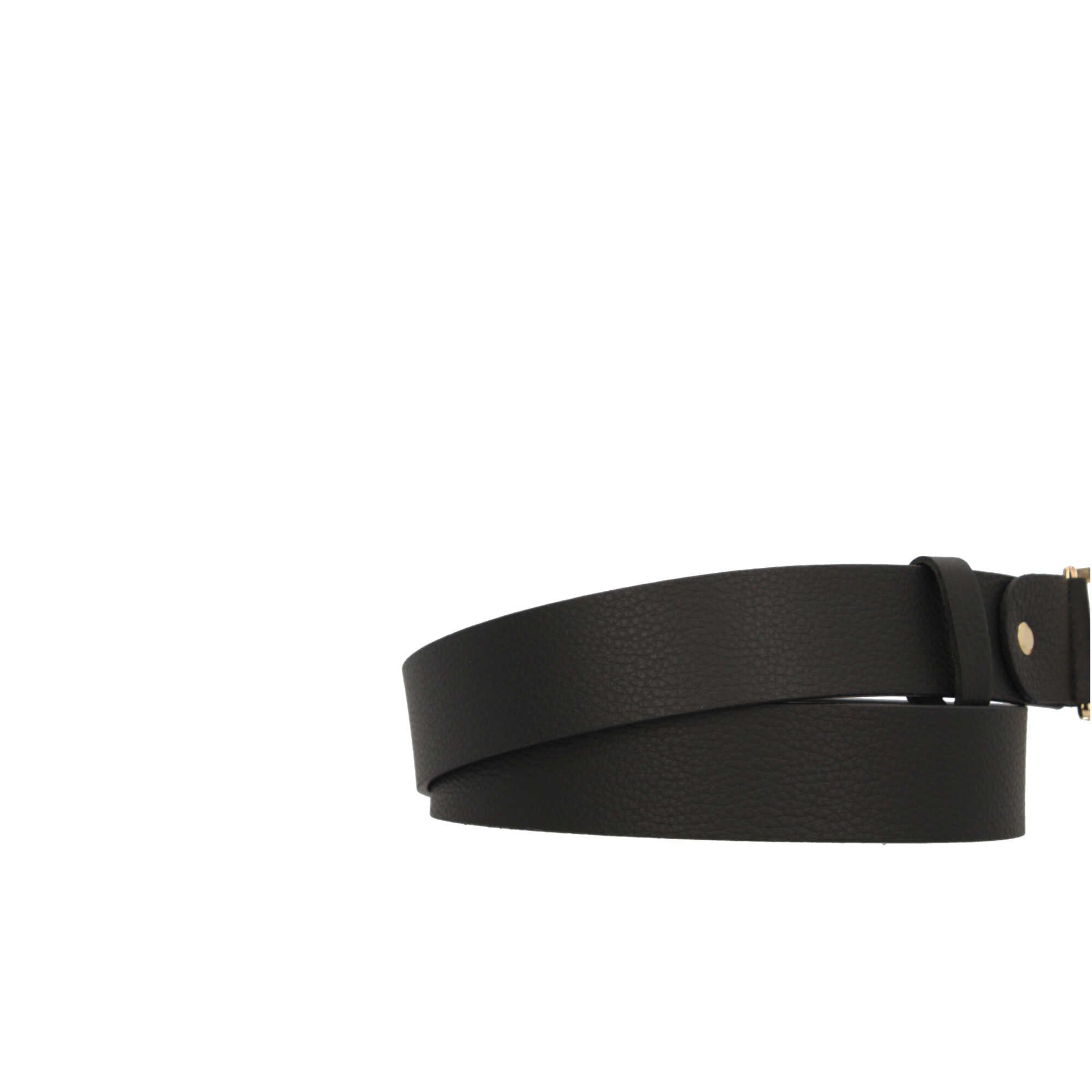 Cintura Eleganza Moderna con Fibbia Dorata