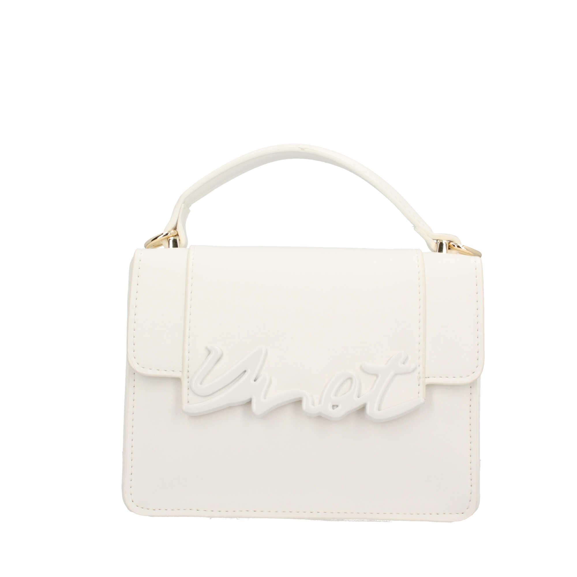 Y Not? Borsa a Mano Elegance in Pelle Sintetica Giallo Limone