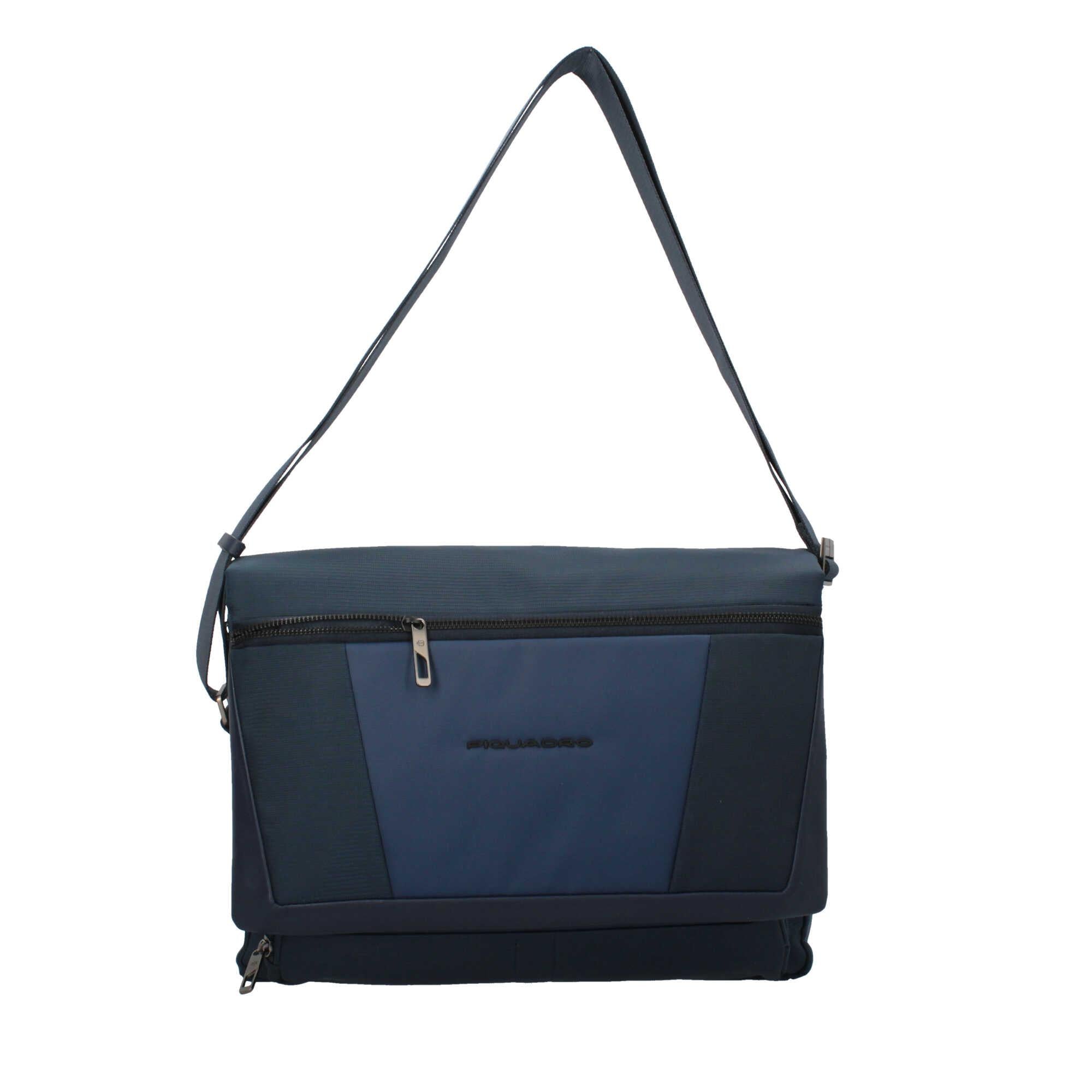 Messenger Piquadro recycled fabric