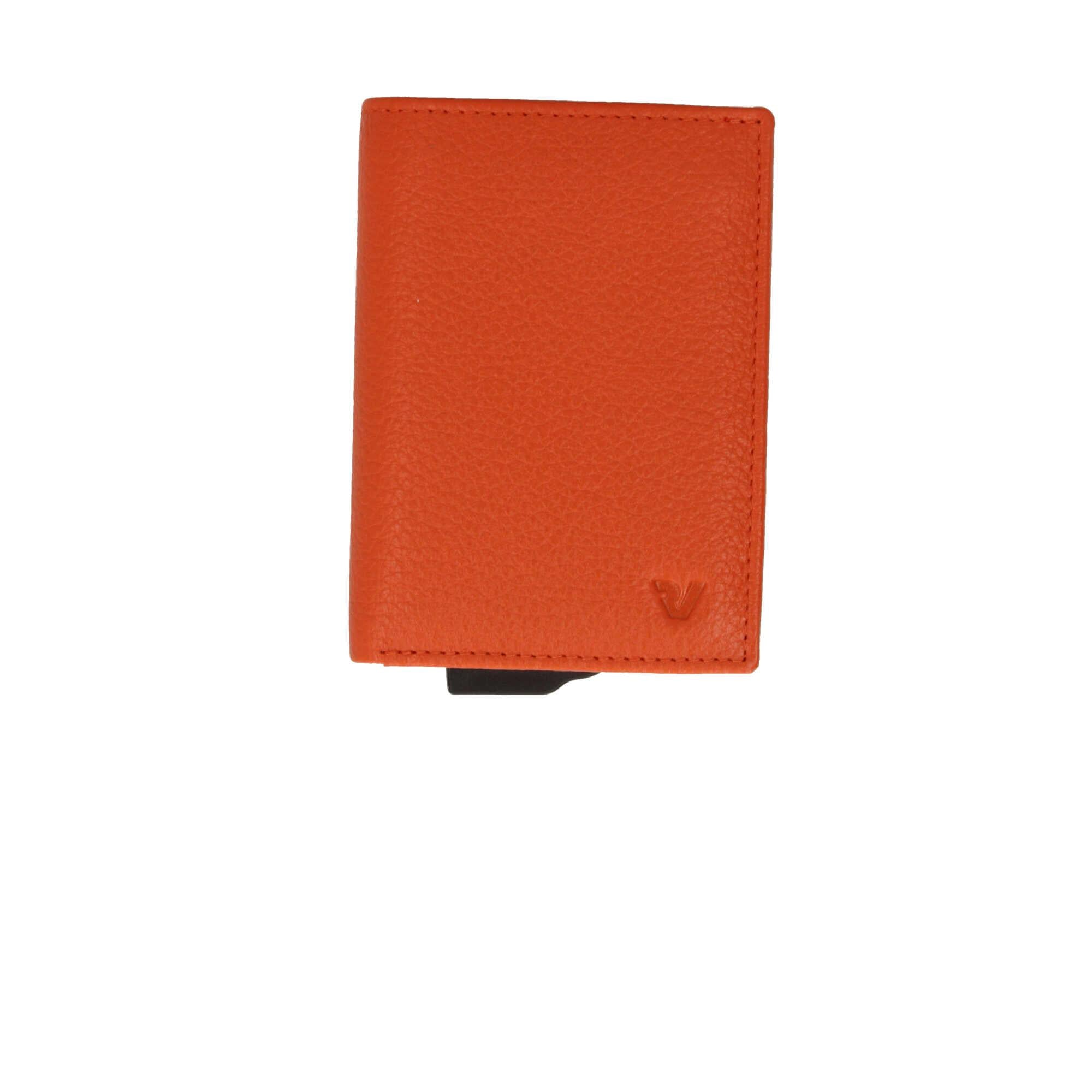 Portacarte di credito in pelle con RFID