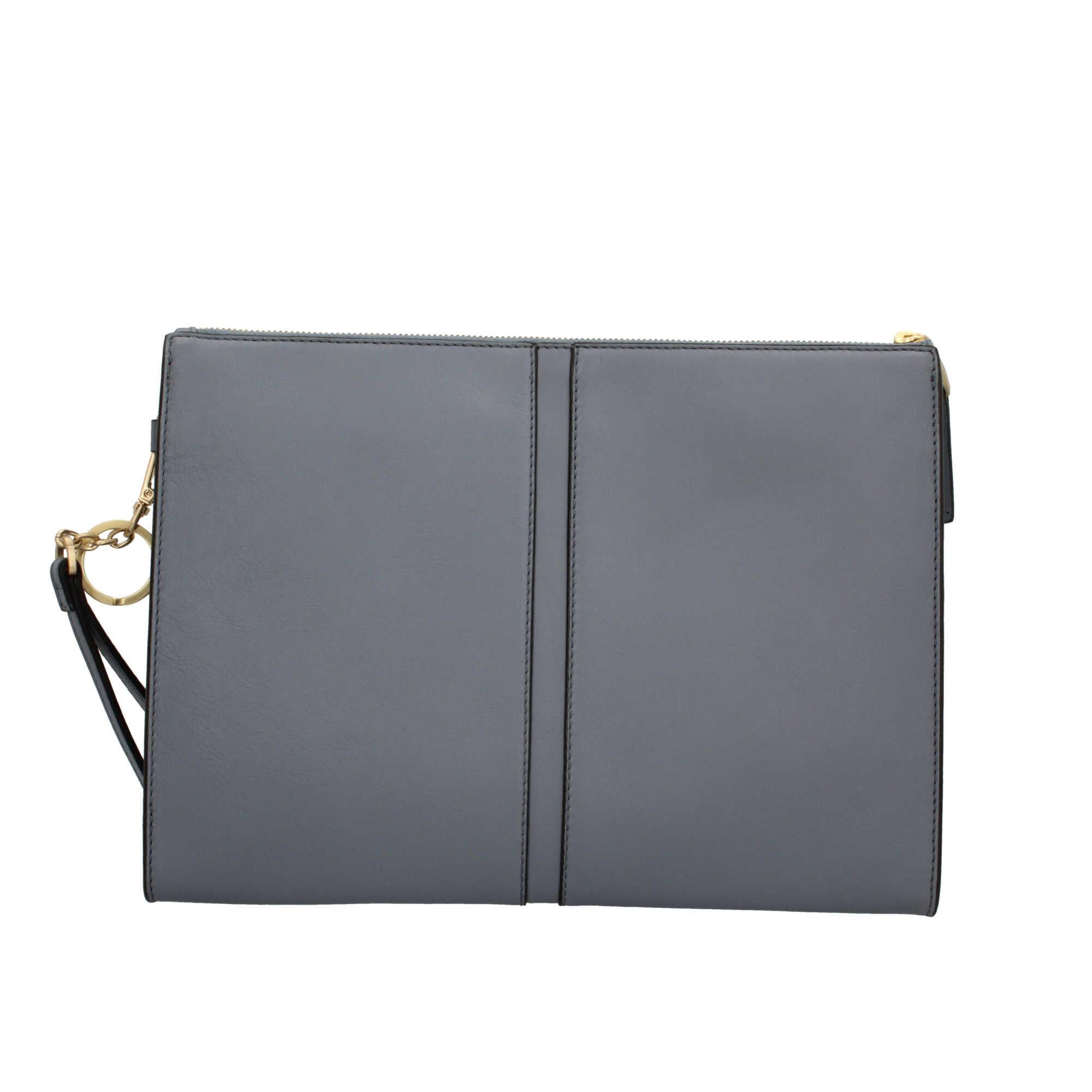 Pochette in pelle Piquadro con polsino removibile