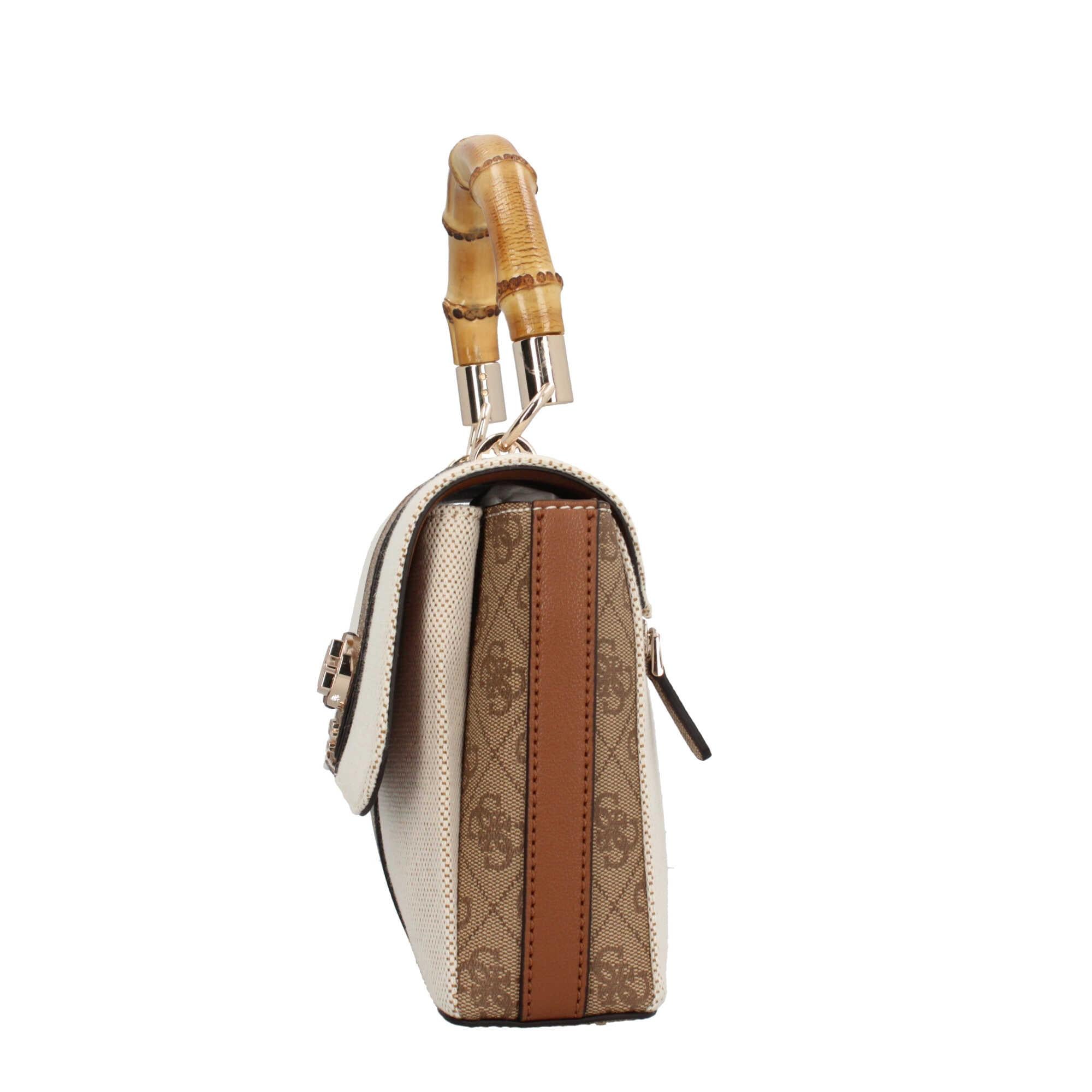 Borsa a Tracolla Guess Bamboo Monogram