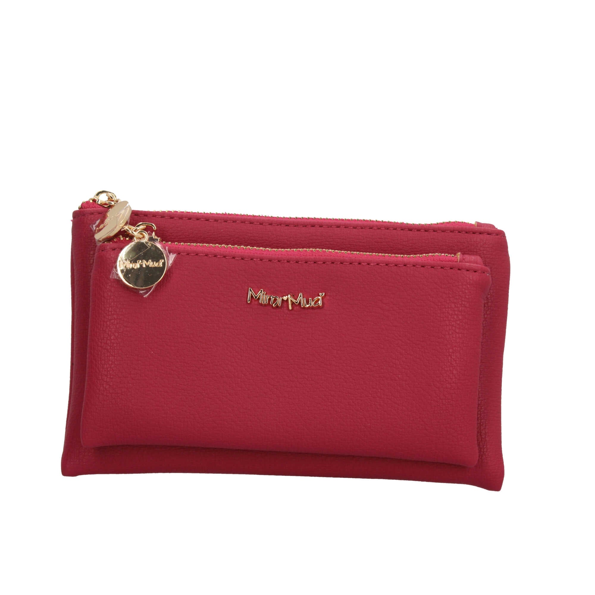 Portamonete doppio scomparto con zip Mimi Mua