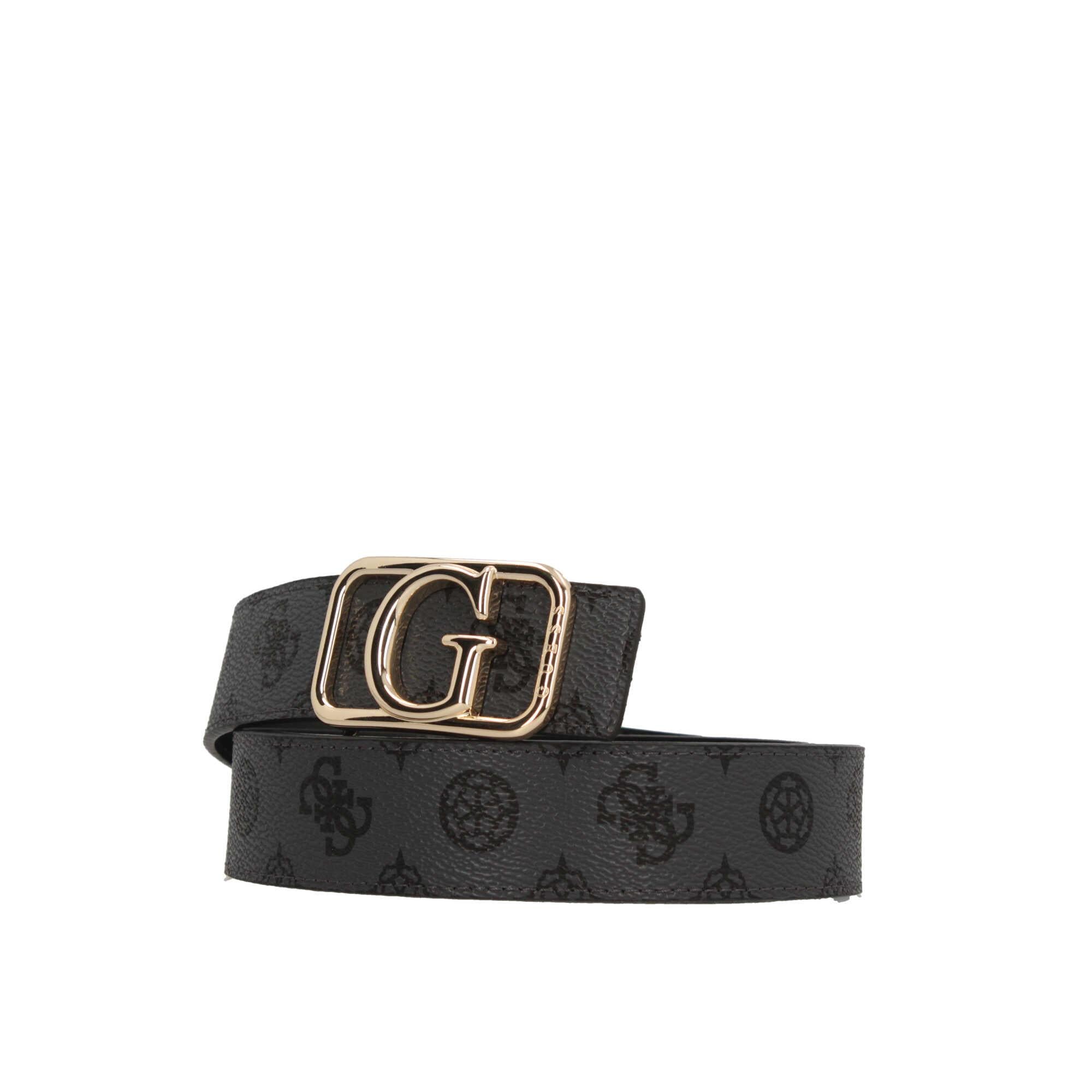 Cintura Guess Monogram con Fibbia Dorata