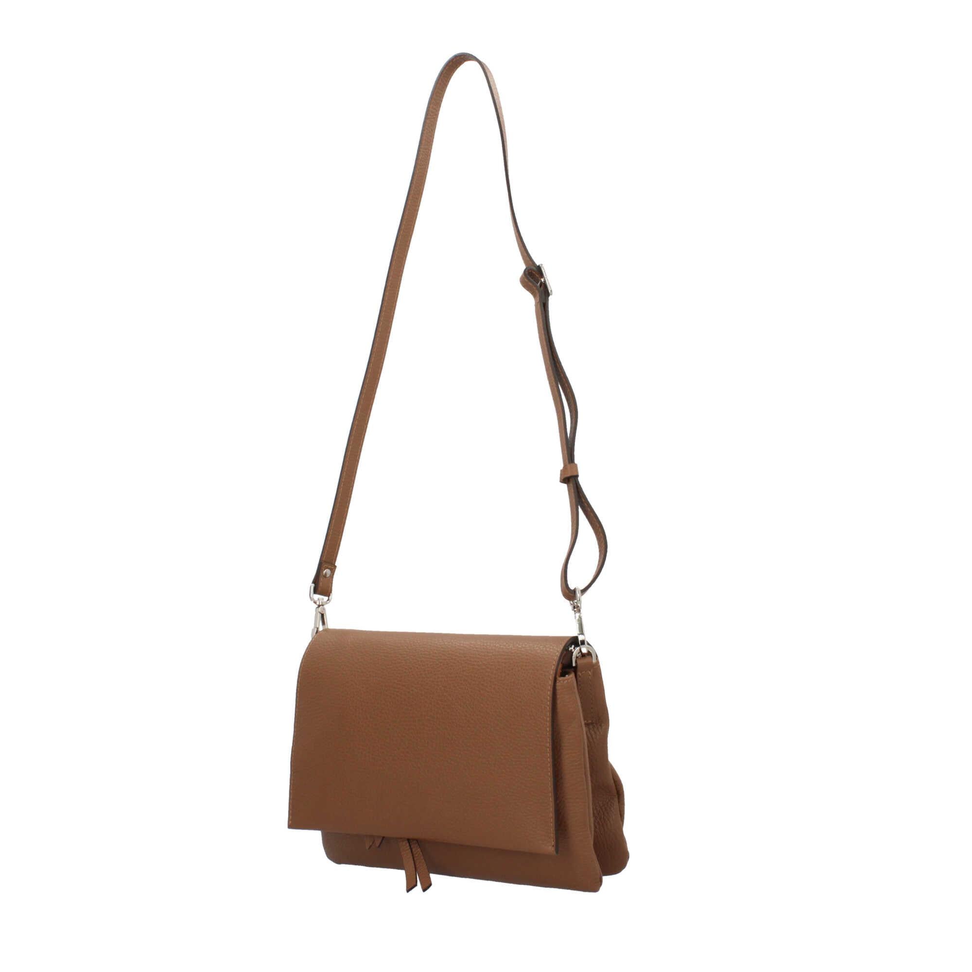Borsa a tracolla in vera pelle
