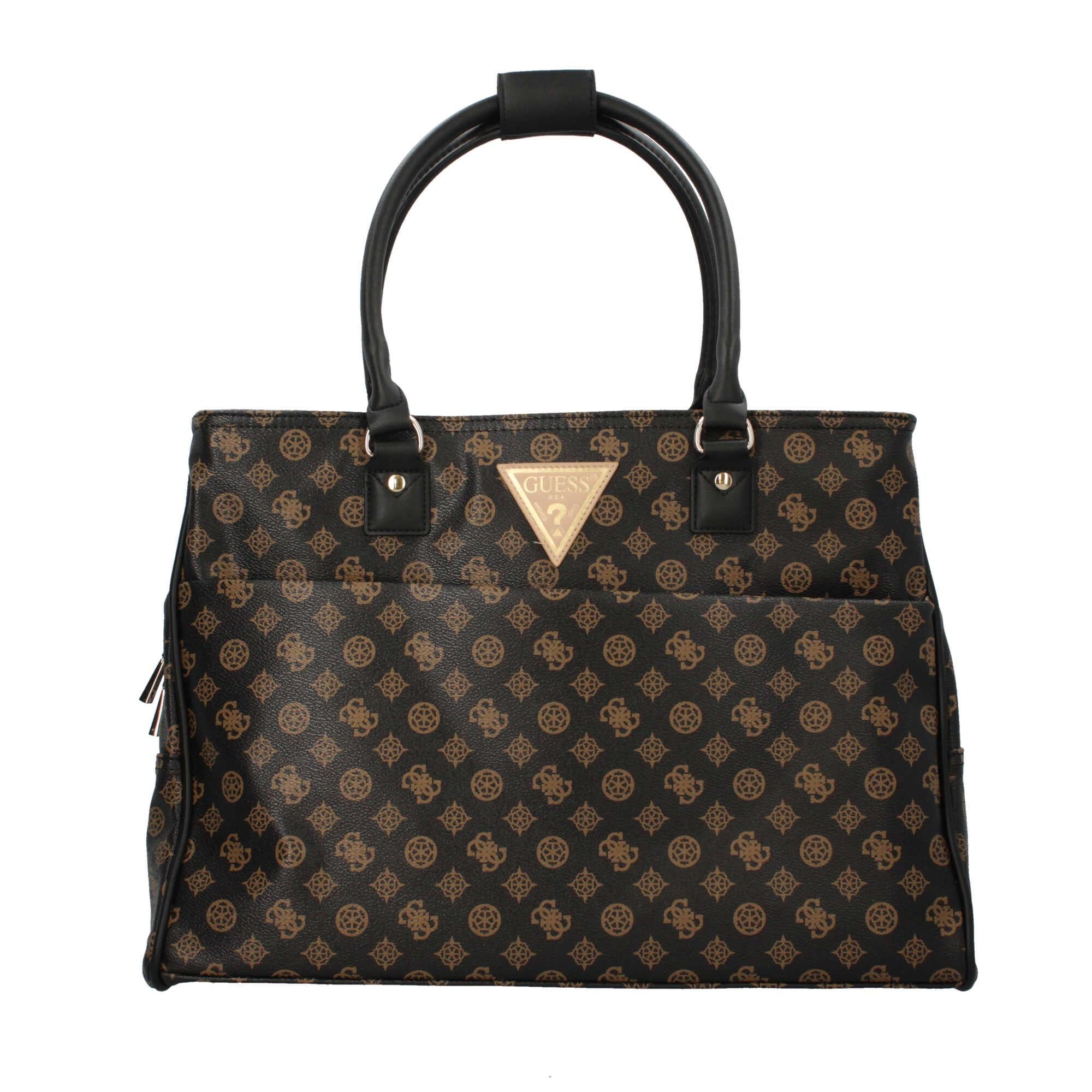 Borsa a spalla logata Guess Wilder