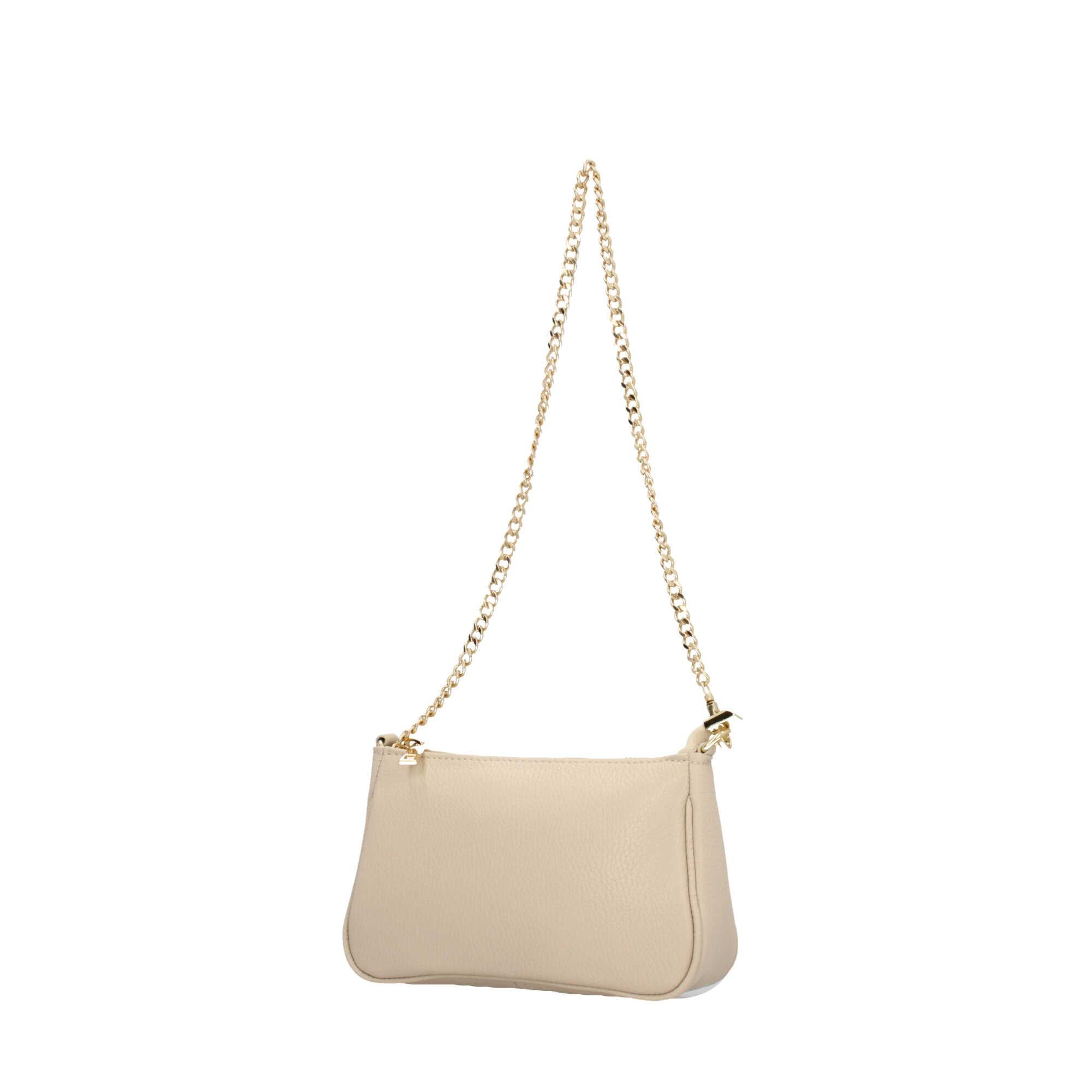Borsa a spalla con tracolla in catena Made In Italy