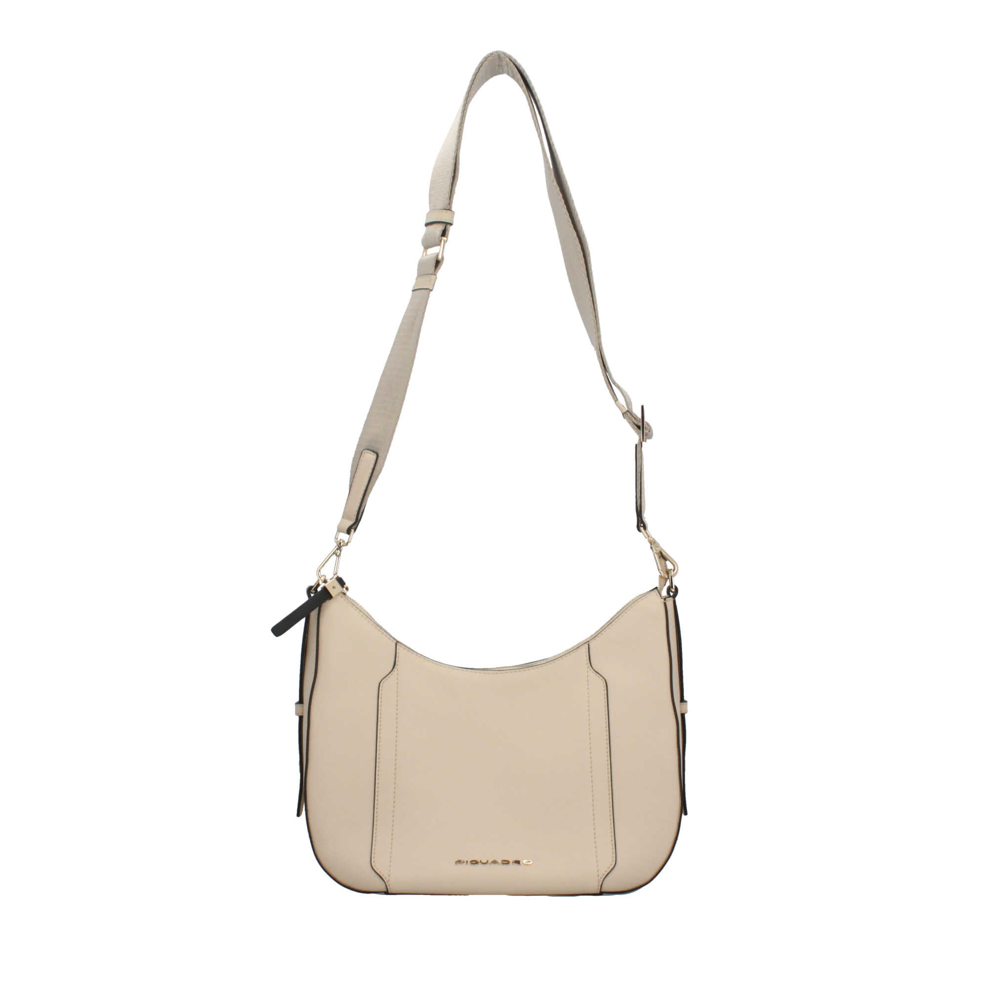 Piquadro borsa a tracolla in pelle con scomparto per iPad Mini