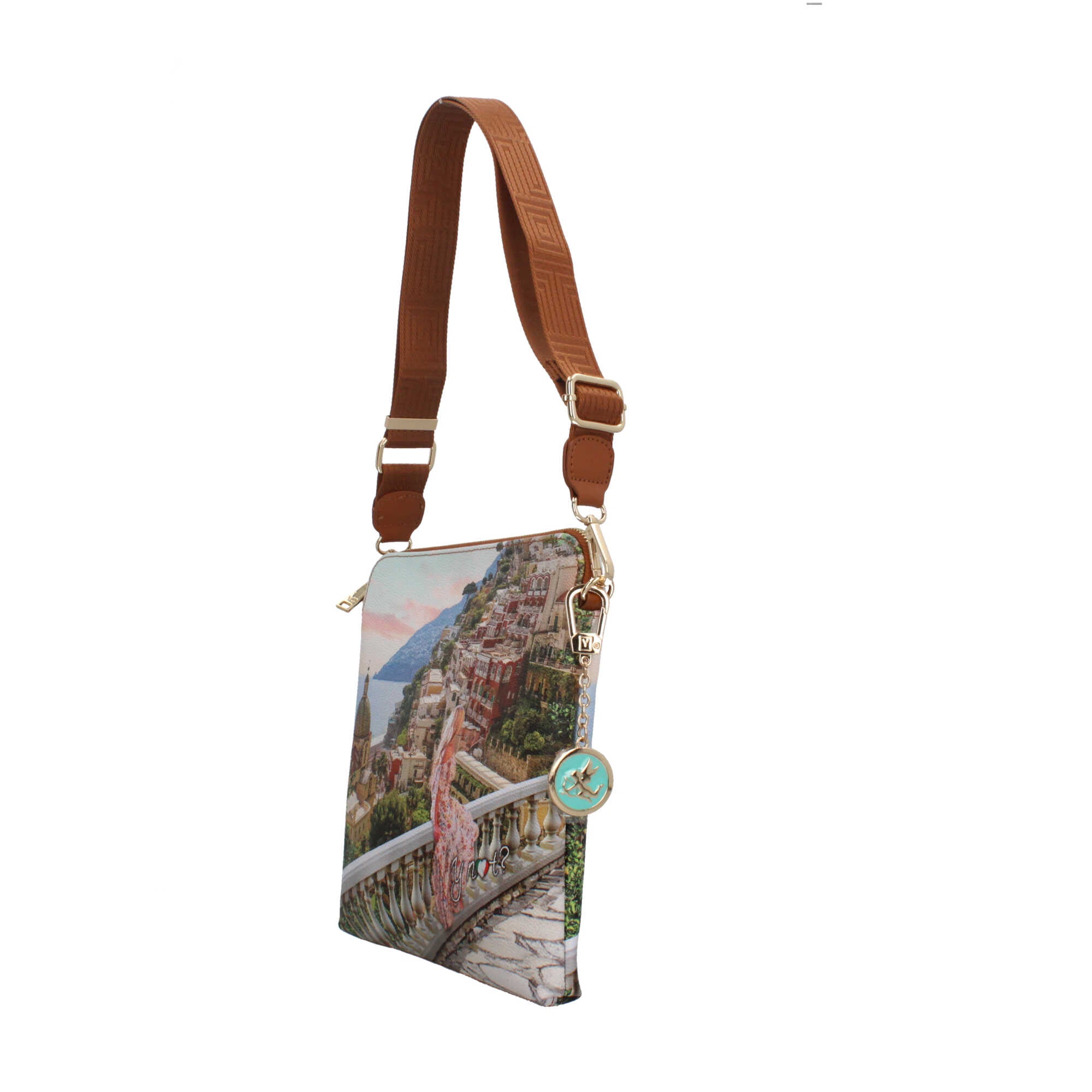 Borsa a tracolla Y not con città