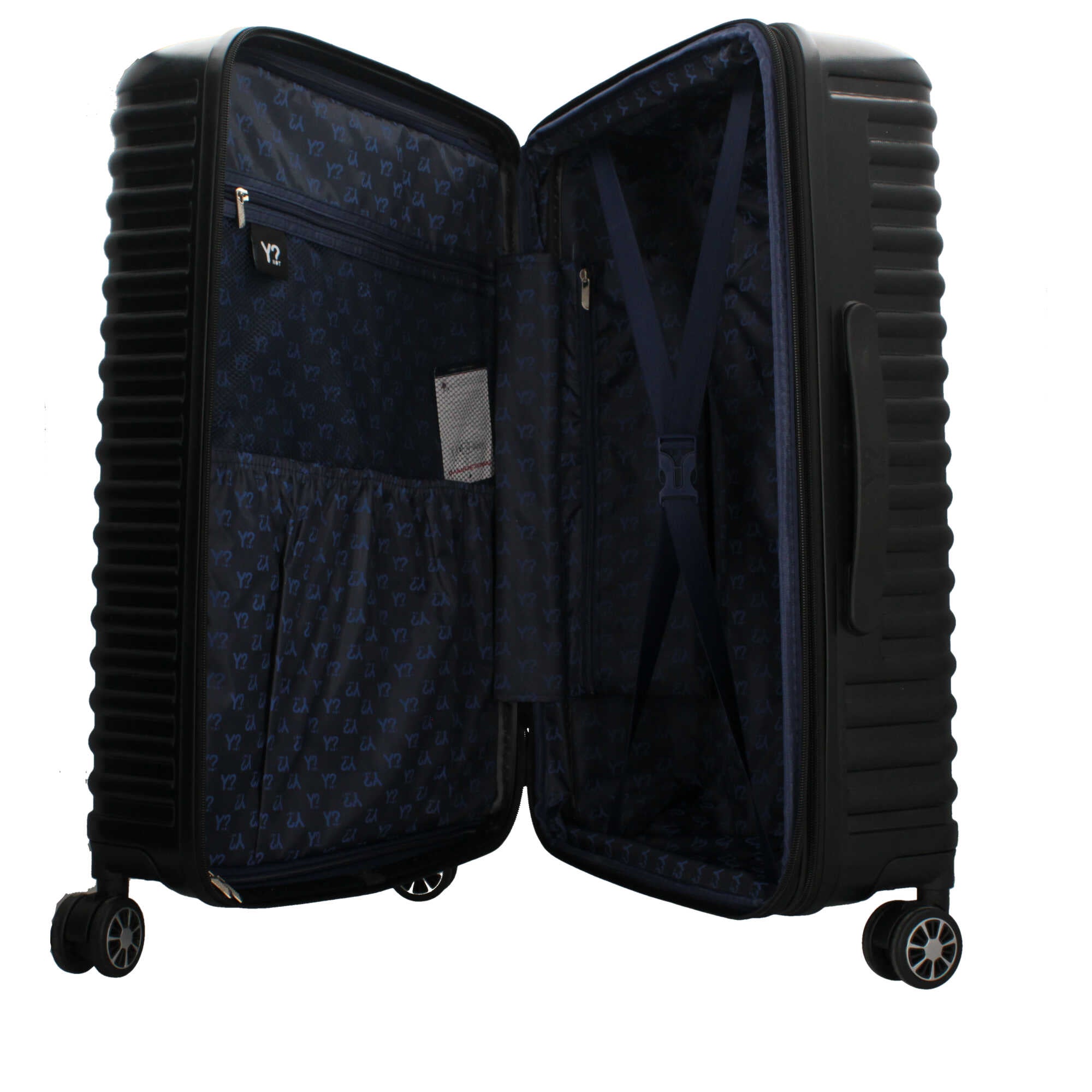 Trolley medio YNot? 4 ruote – Valigia rigida leggera con chiusura TSA