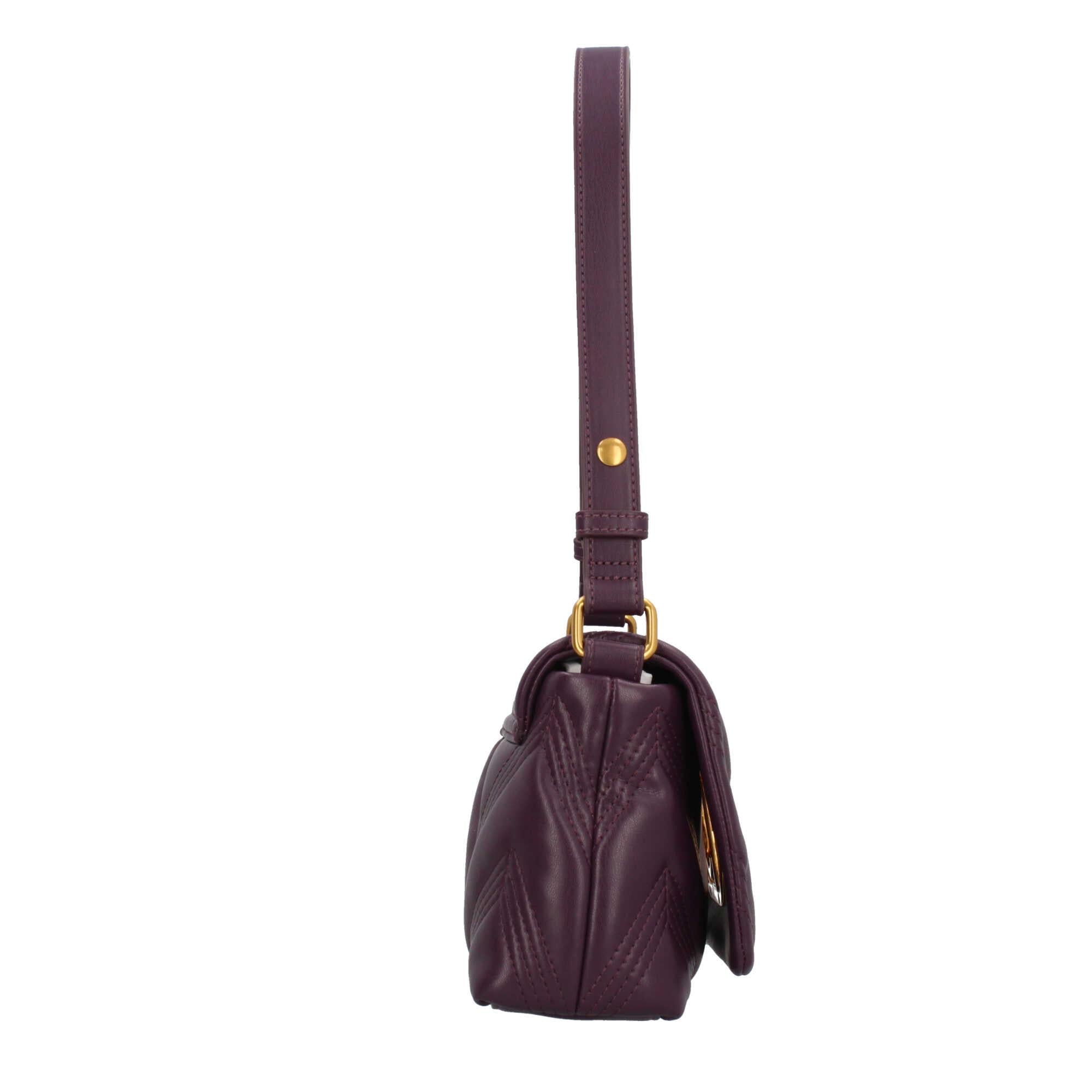 Borsa a spalla con maxi logo Liu Jo