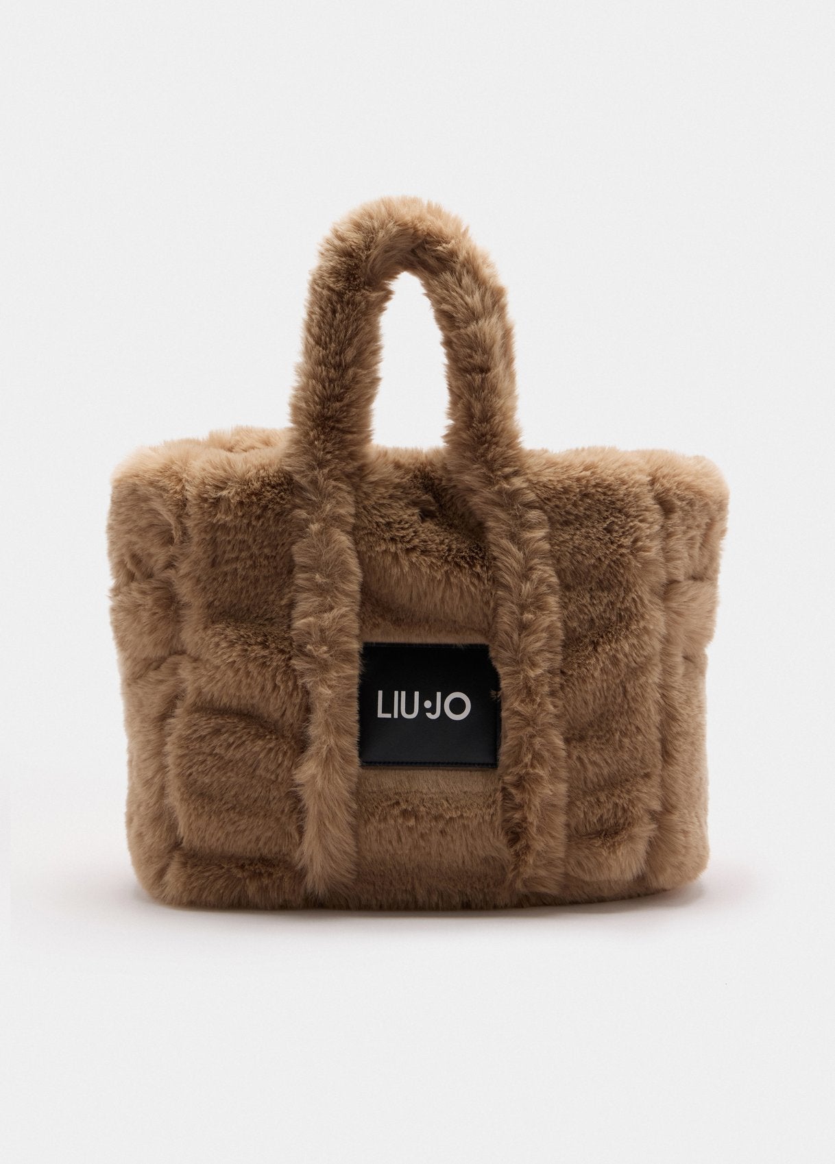 Borsa Liu Jo shopper in pelliccia sintetica Marrone TU | Giò Fashion