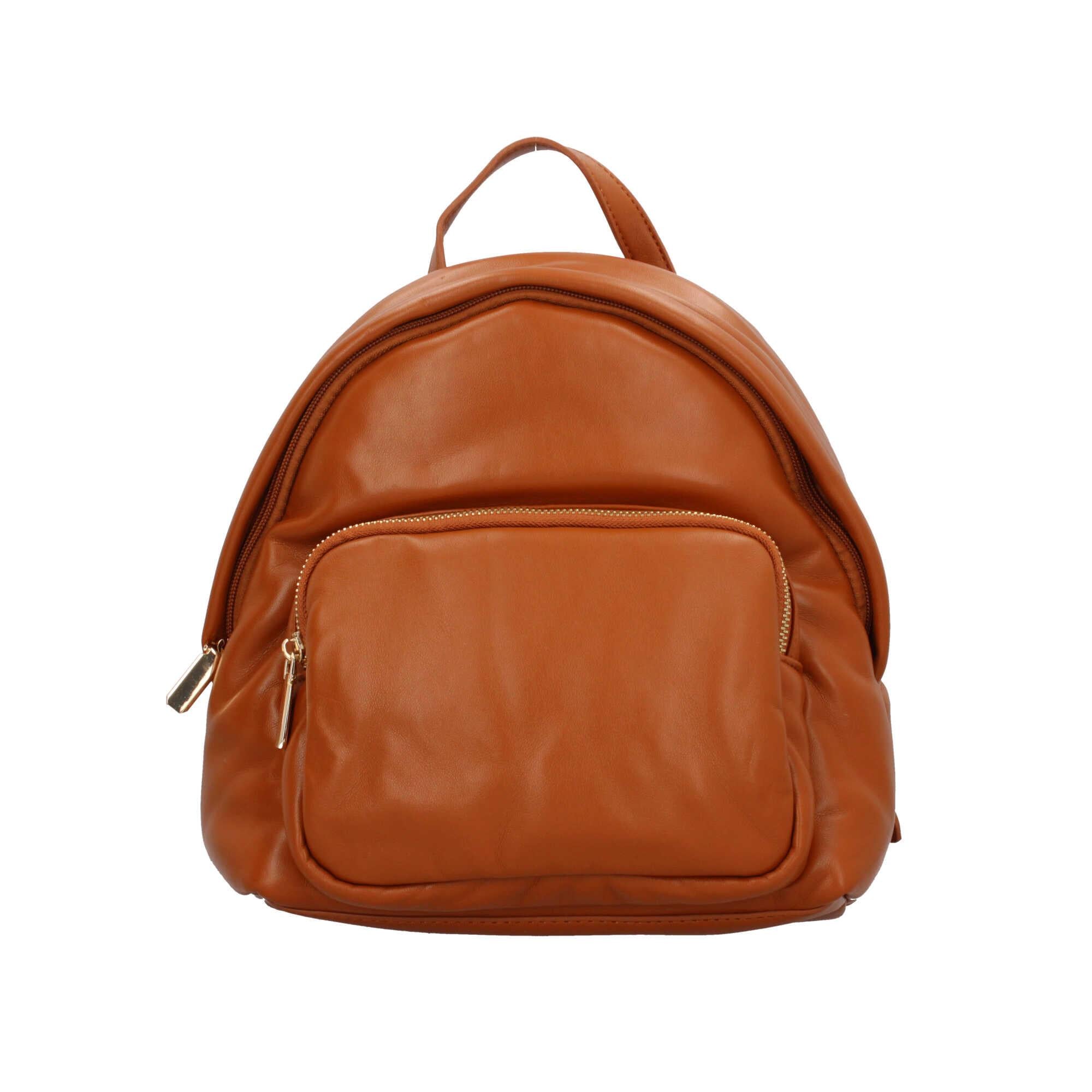 Zaino in vera pelle tondo made in italy
