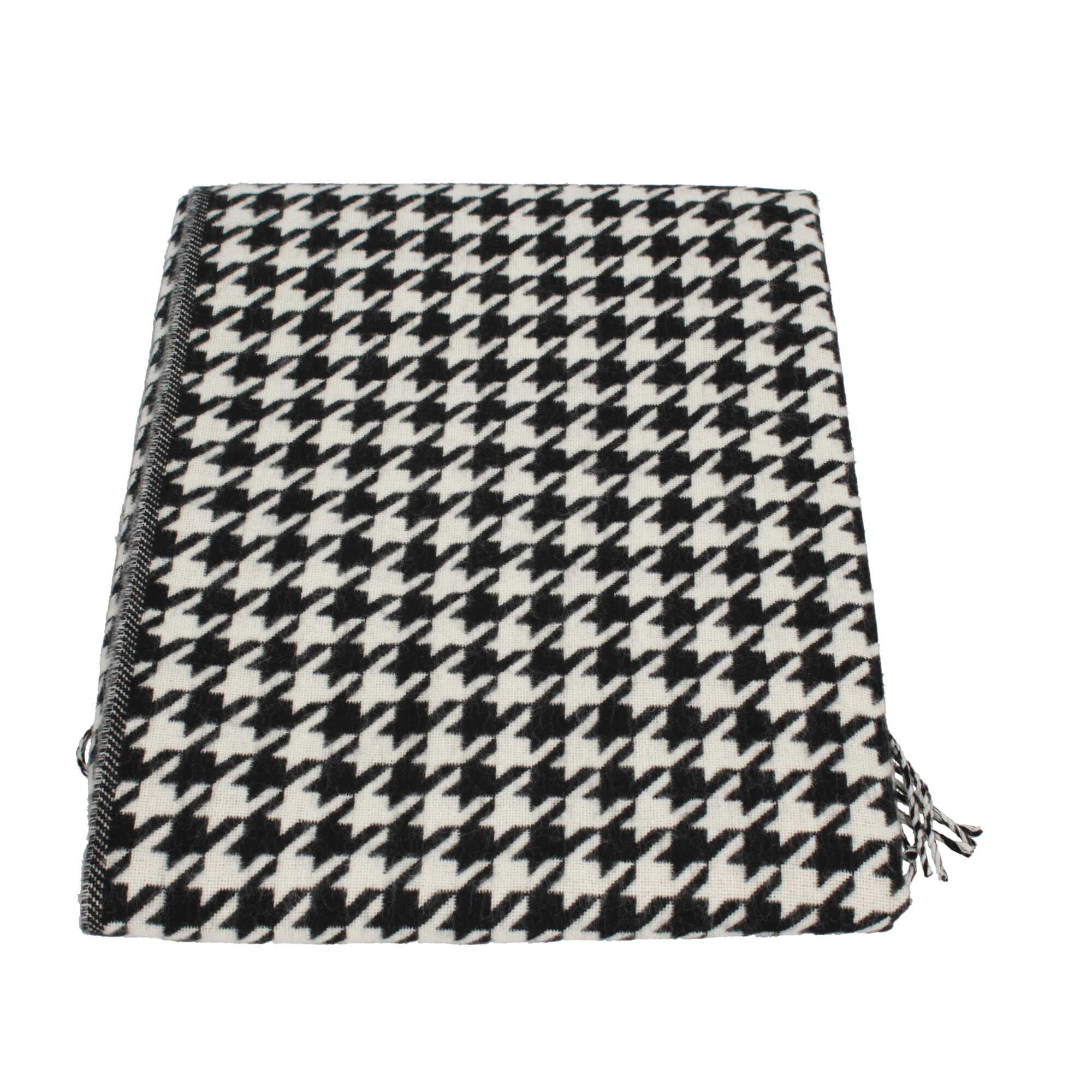 Poncho Gaelle Paris in pied poule