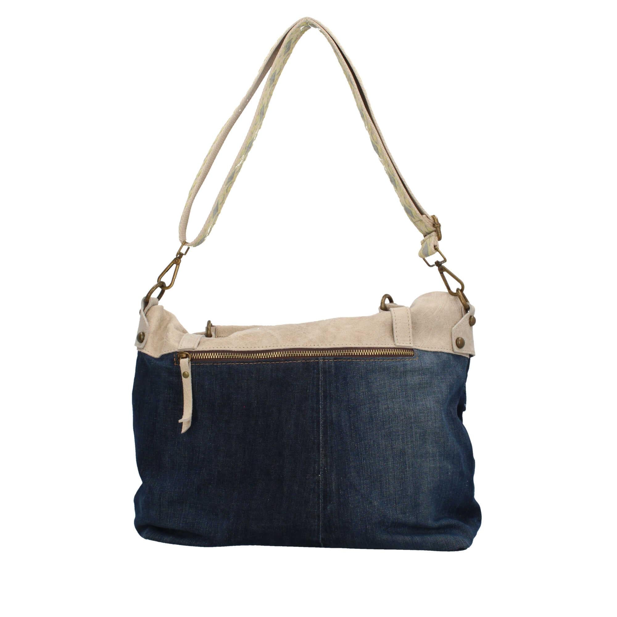 Borsa a mano con tracolla removibile Made In Italy