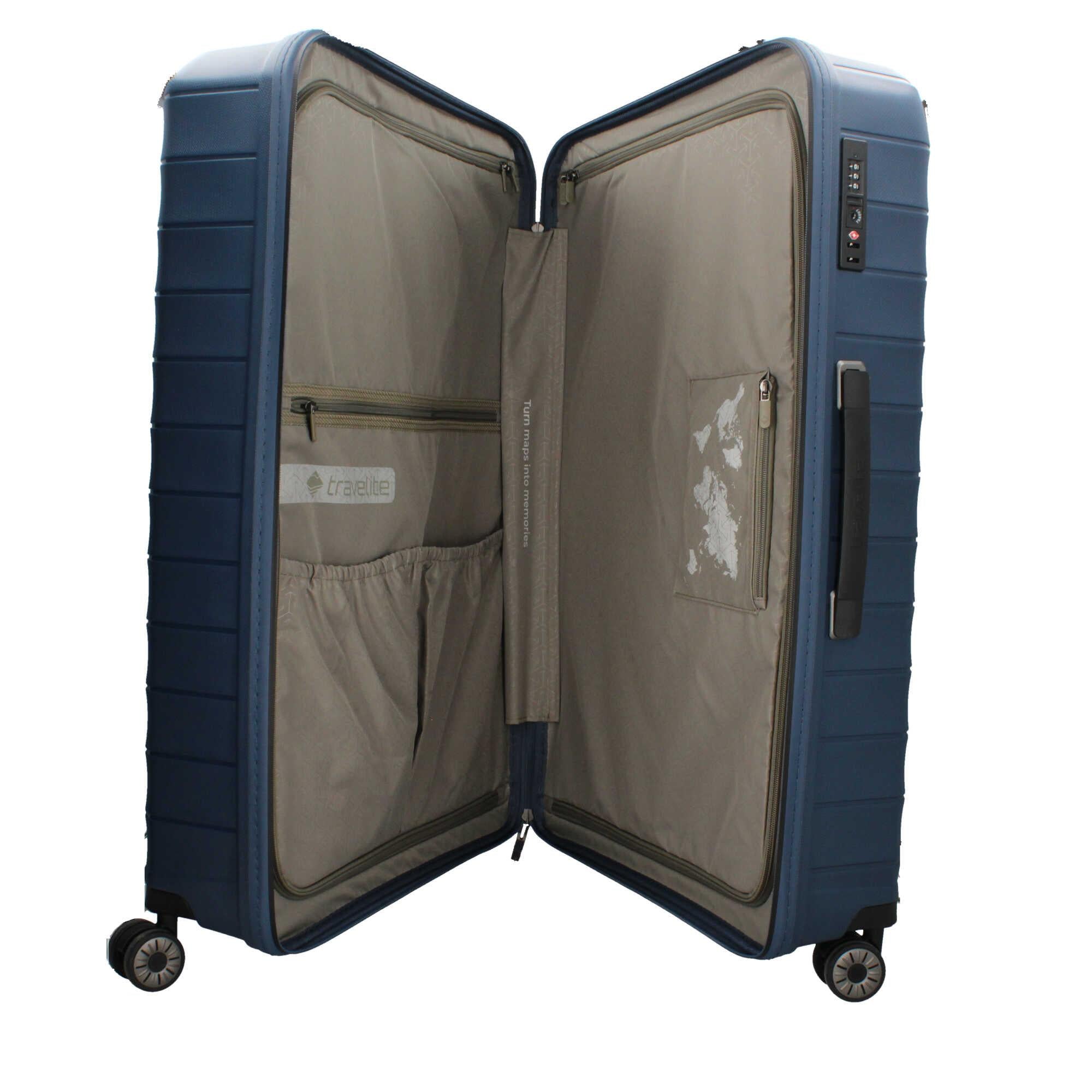 Valigia Rigida Travelite con Ruote Pivotanti