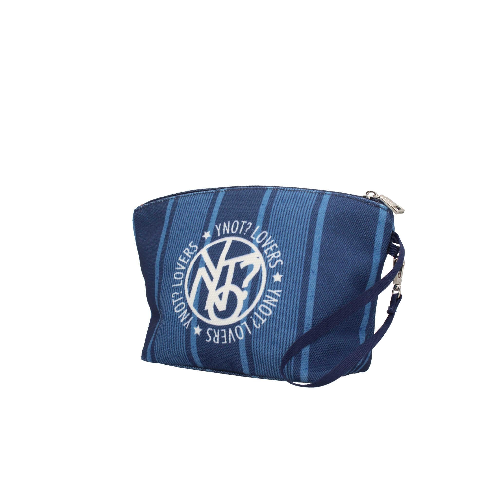 Y Not Pochette a Strisce con Dettaglio Logo