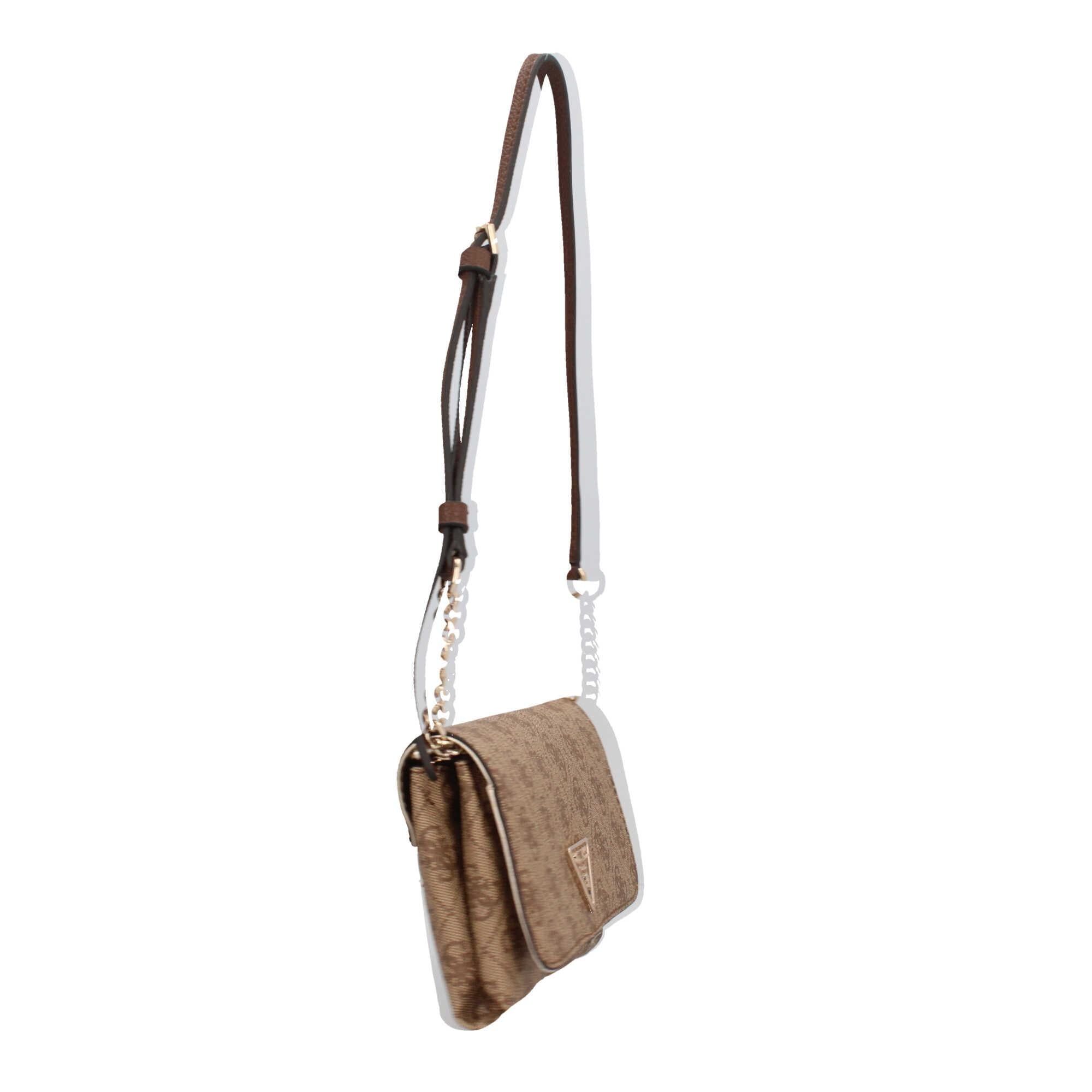 Portafoglio a Tracolla Guess Monogram
