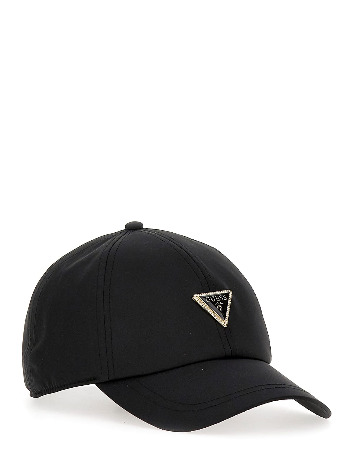 Cappello Guess donna modello baseball con logo frontale Nero TU | Giò Fashion