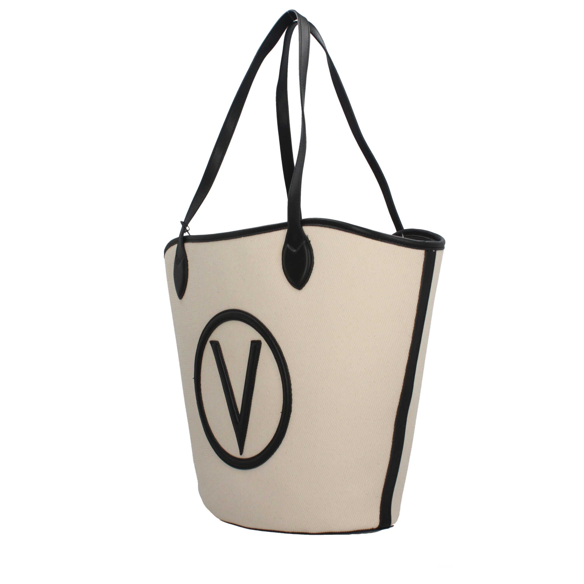 Valentino Shopping Covent con logo e pouch coordinata