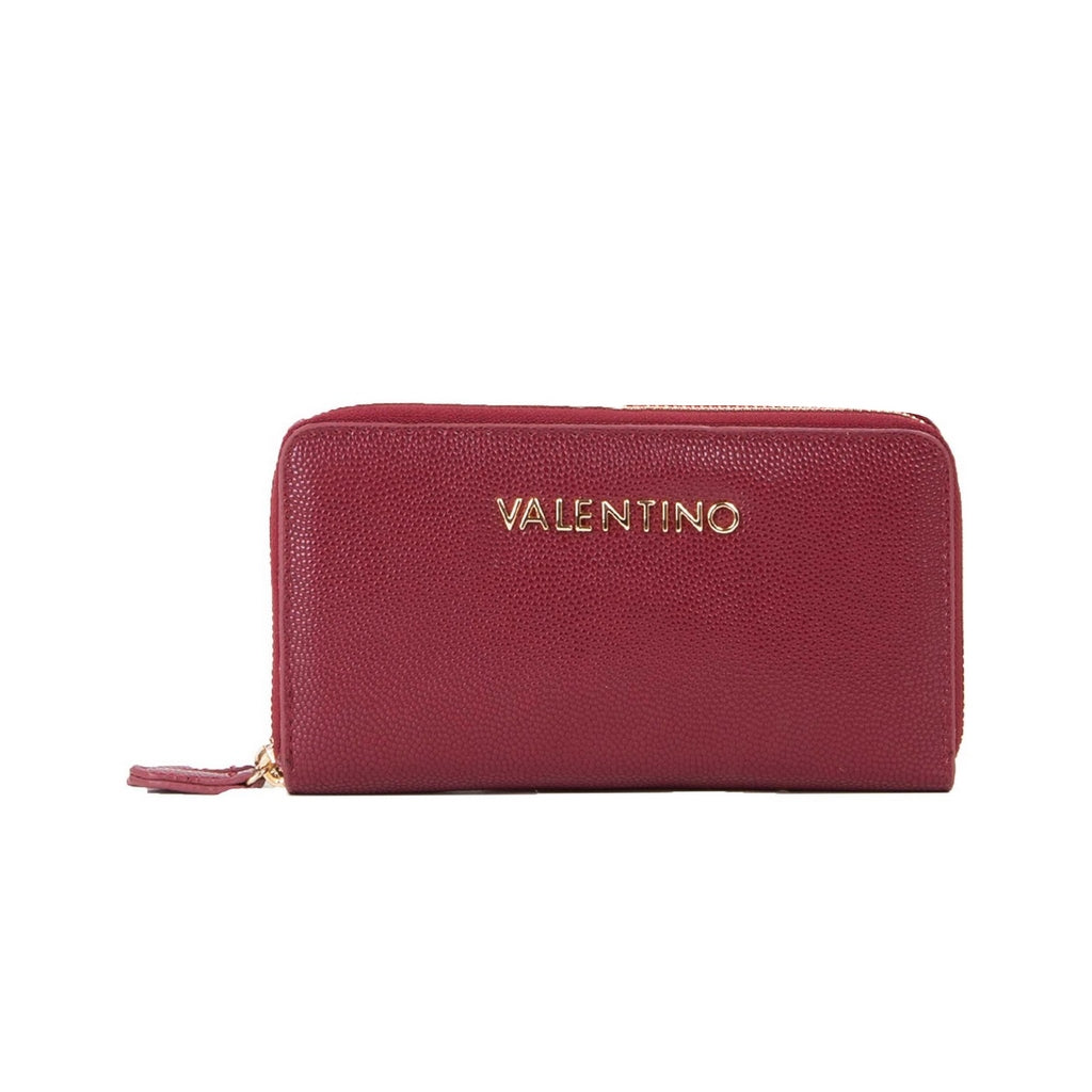 Portafoglio Mario Valentino Divina con Zip e Doppio Scomparto BORDEAUX TU | Giò Fashion