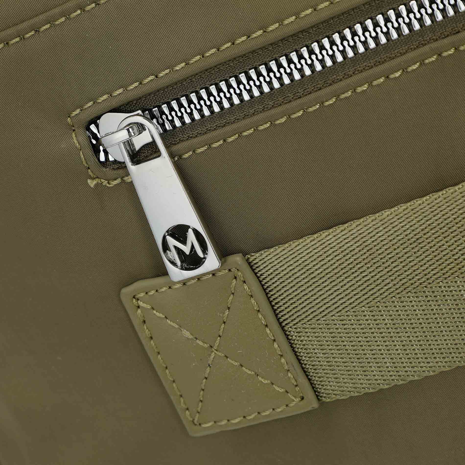 Mimi Mua borsone in nylon con tasche