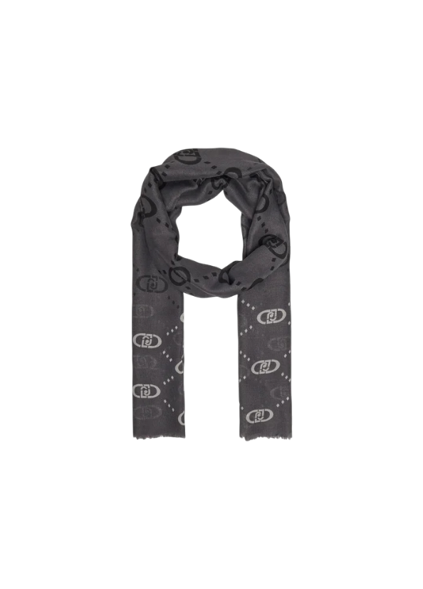 Liu Jo sciarpa con logo monogram e sfumature