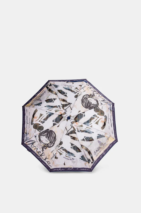 Ombrello Anekke donna con fantasia illustrata