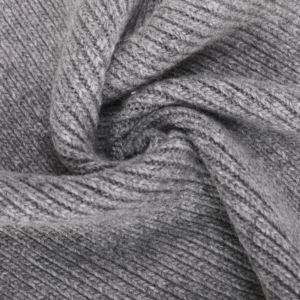 Sciarpa donna Mimi Mua in maglia con dettaglio elegante