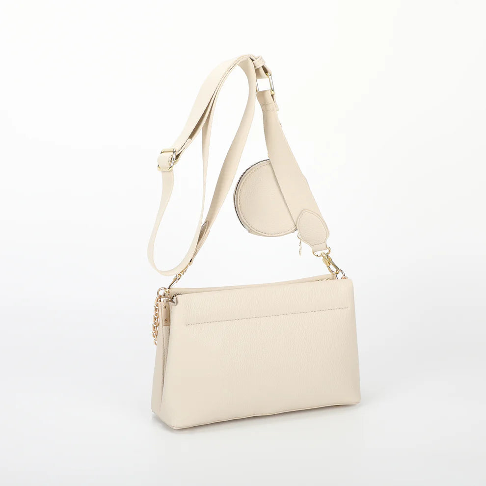 Borsa Mimi Mua a tracolla con pochette rotonda