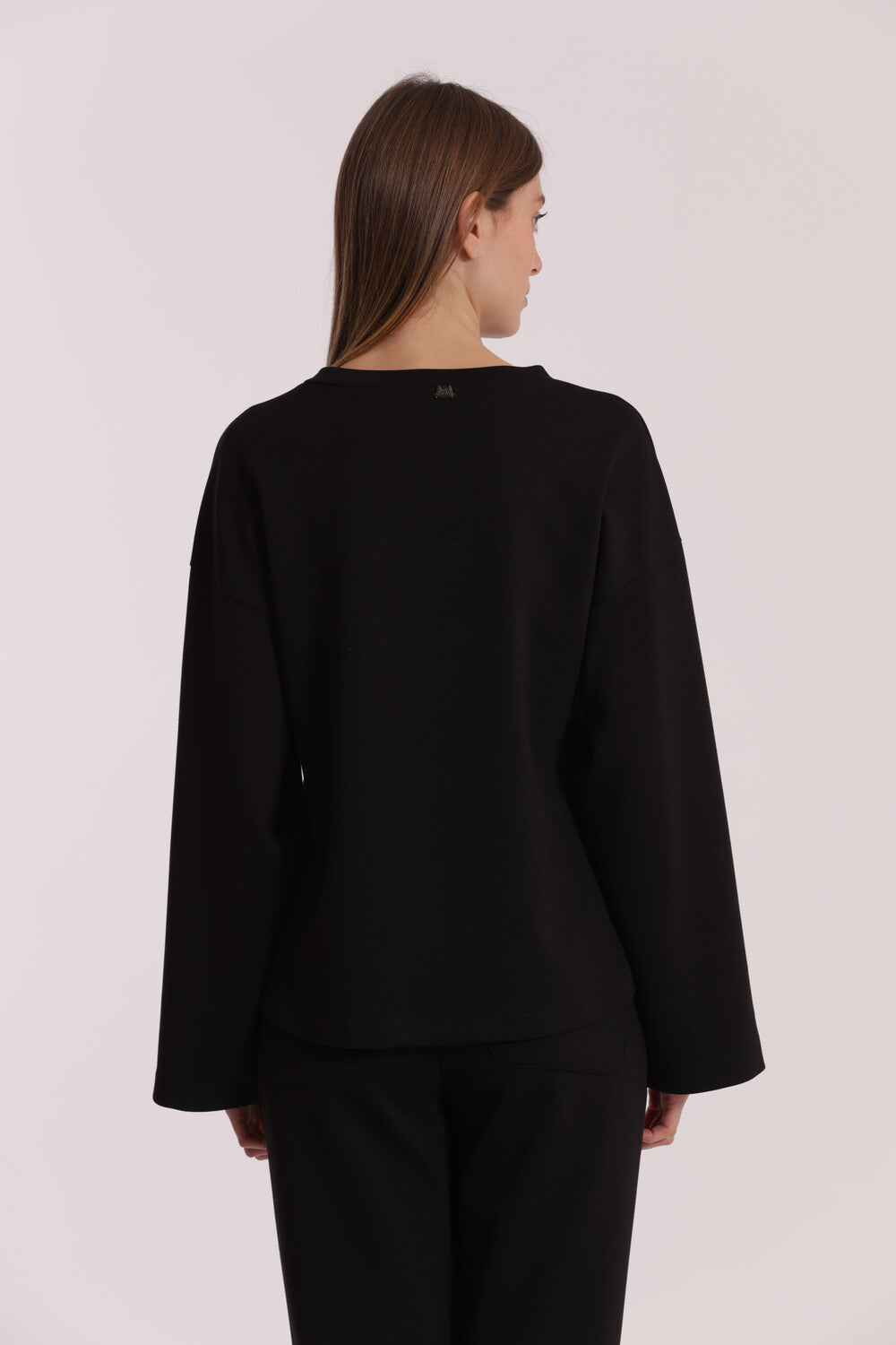 Felpa con paillettes decorative Mimi Mua