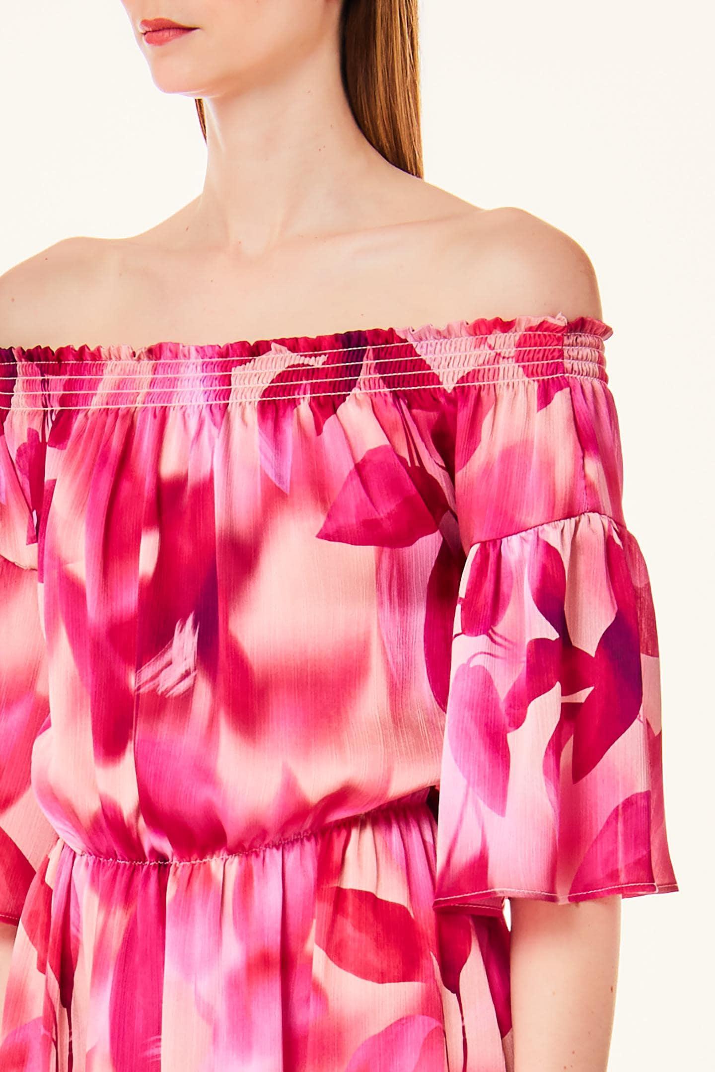 Vestito con scollo a barca Liu Jo