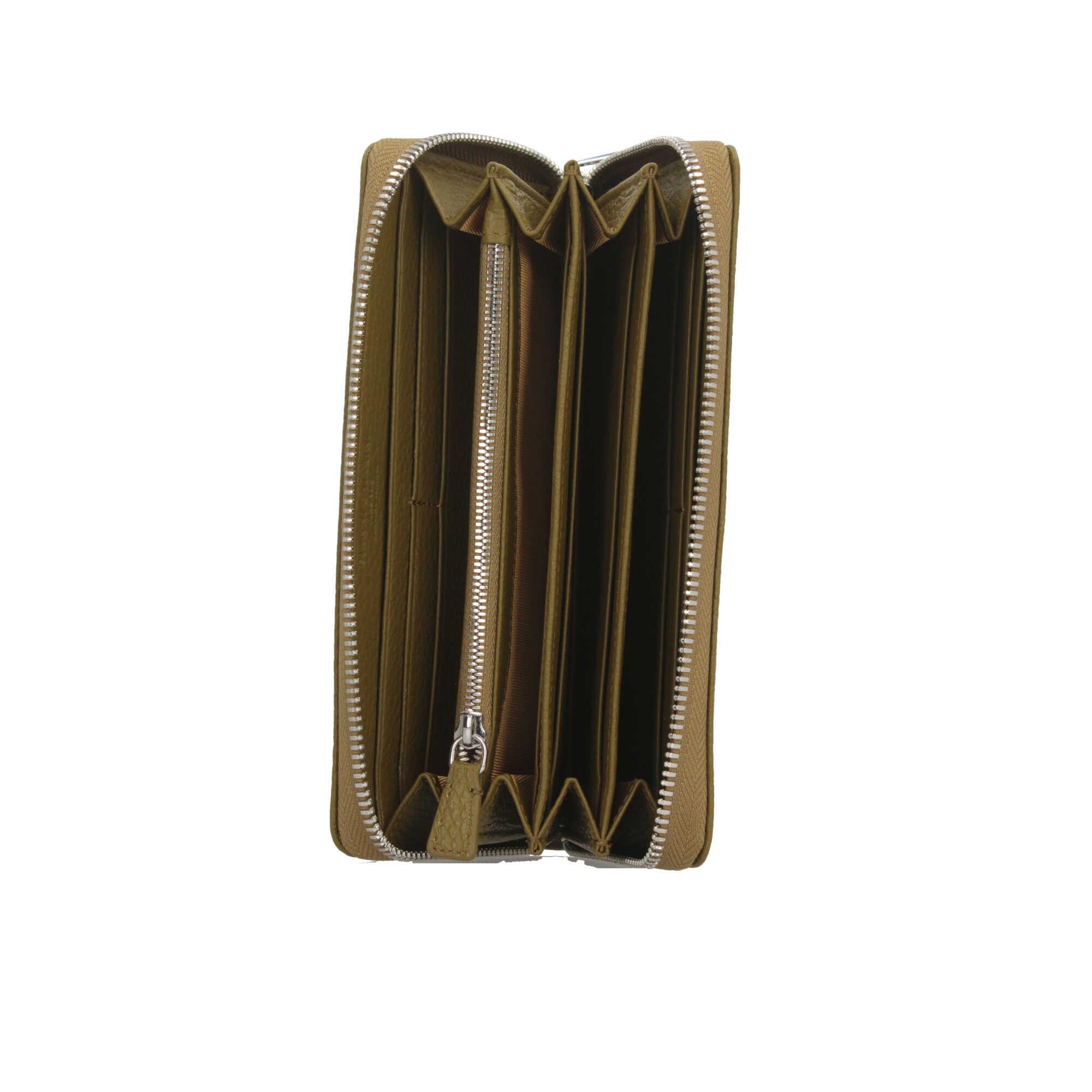 Portafoglio in vera pelle