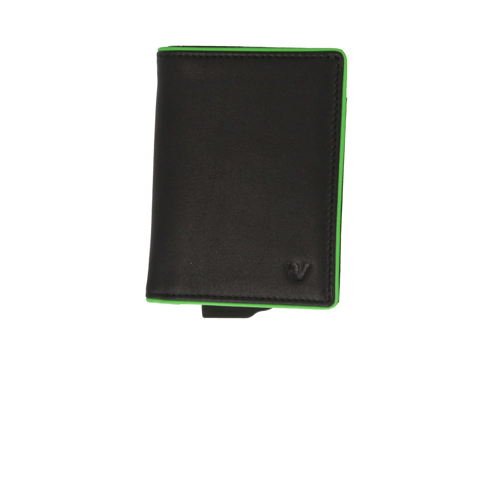 Portacarte di credito in pelle con RFID