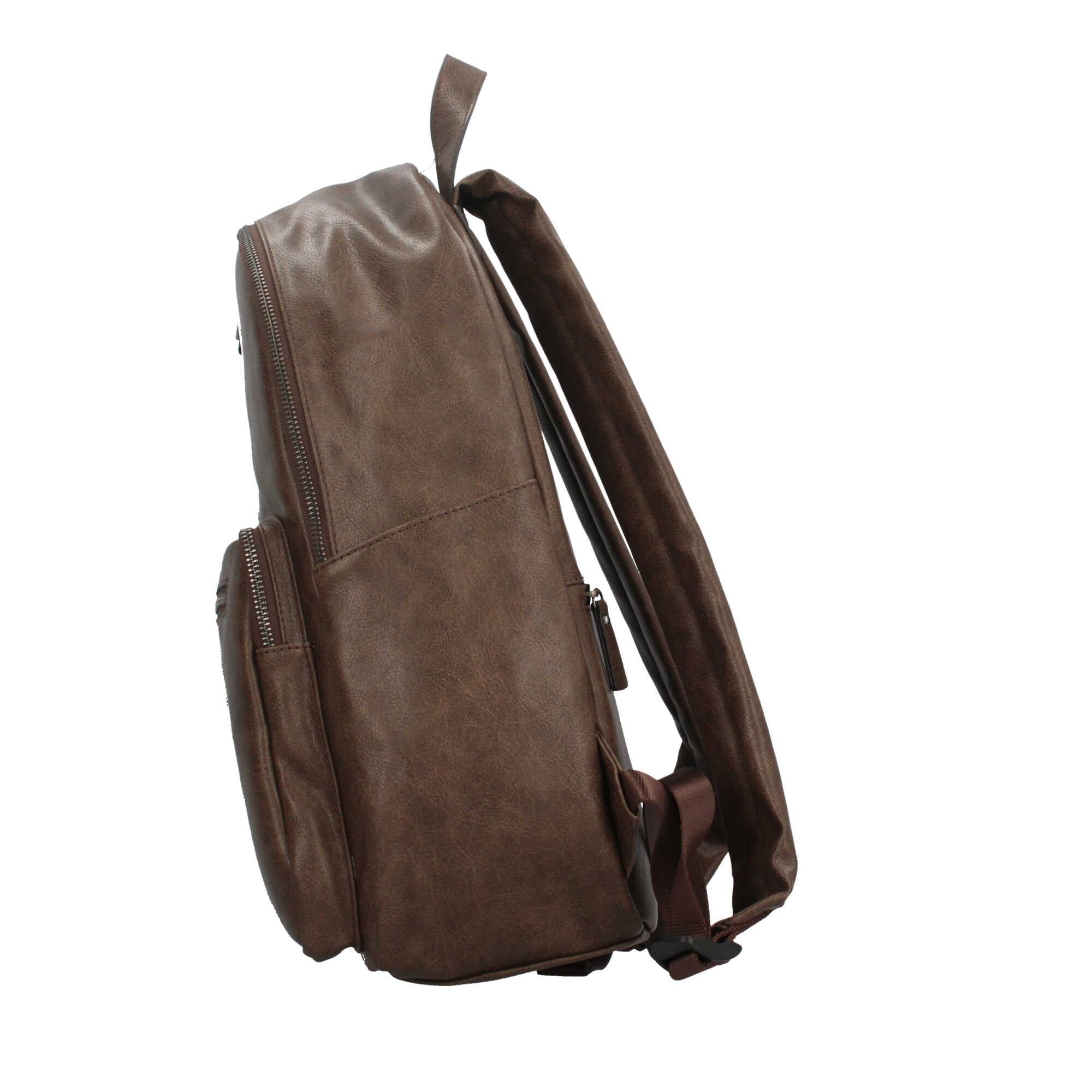 Zaino Lumberjack con tasca frontale e doppia zip