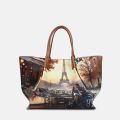 Ynot shopping bag con doppi manici