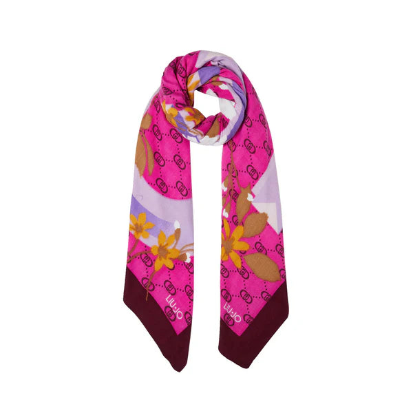 Foulard Liu Jo in Viscosa con Stampa Fantasia