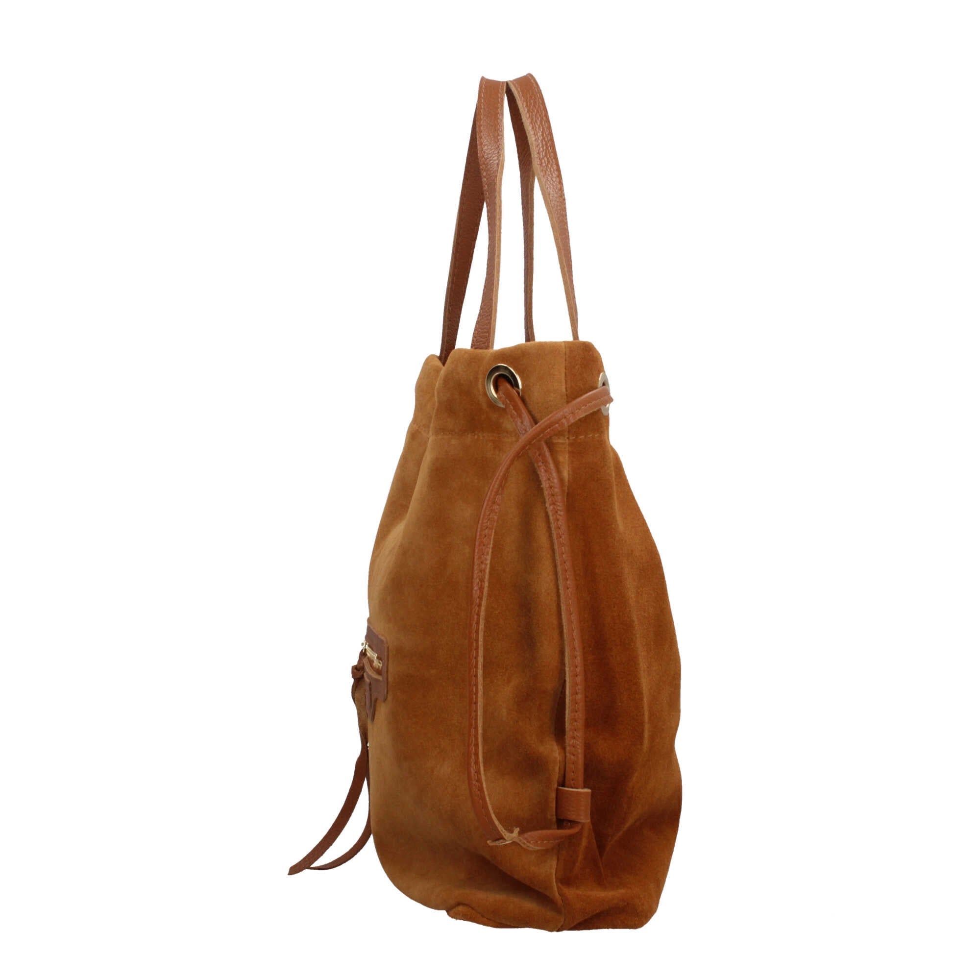 Borsa shopping in vellluto Made in italy