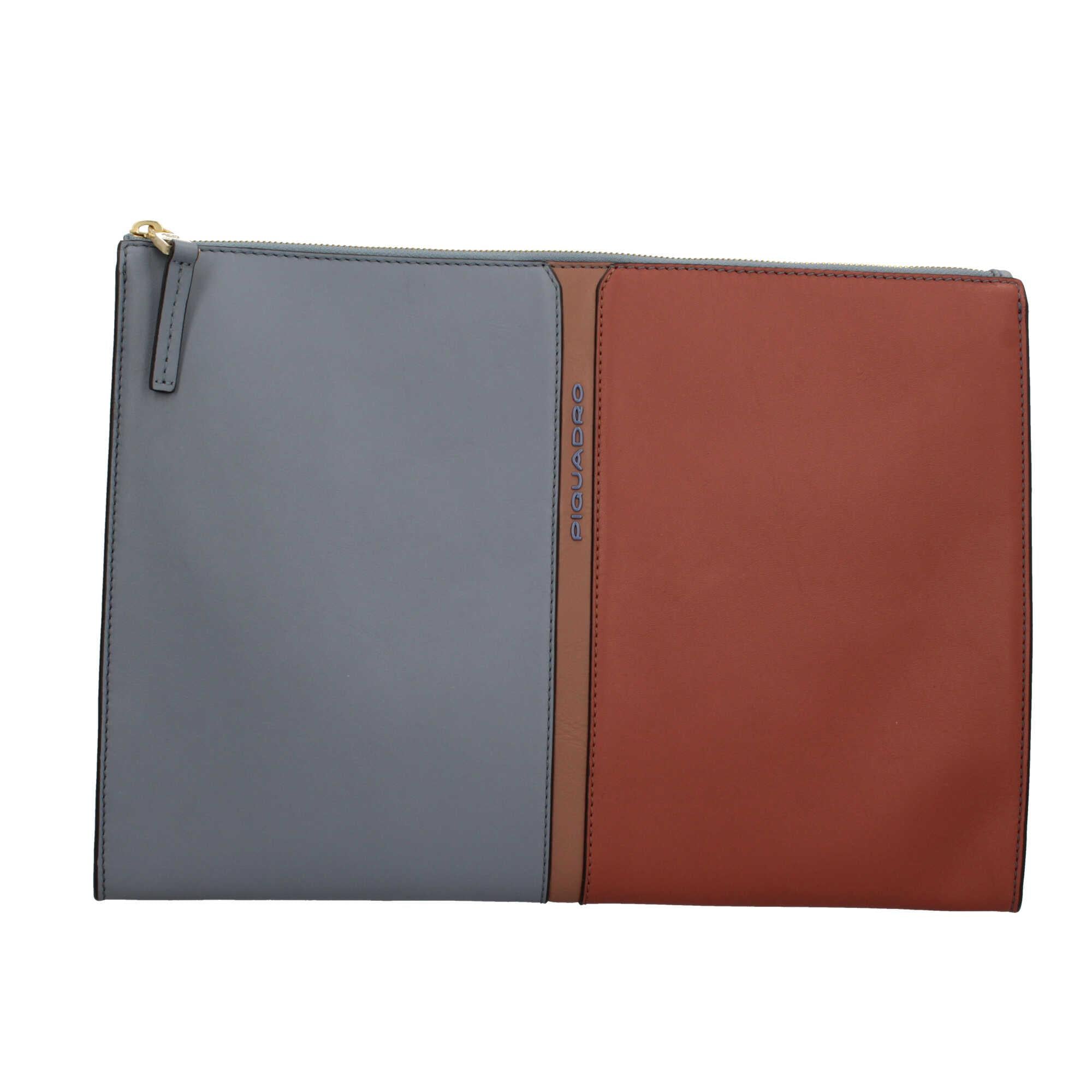 Pochette PIquadro in pelle
