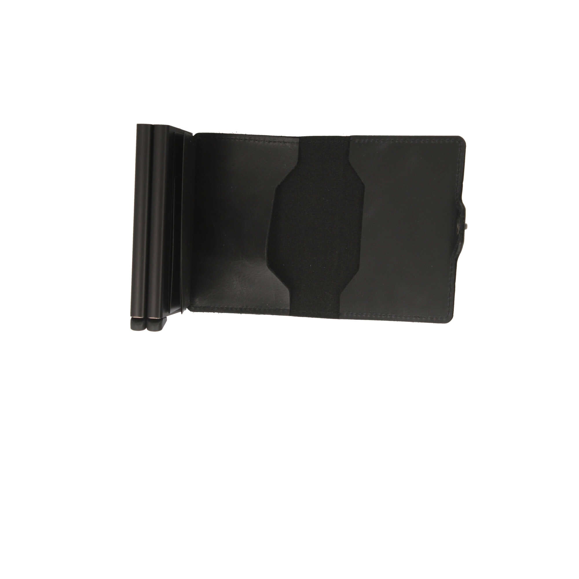 Secrid Miniwallet in Pelle Verde Scuro con Protezione RFID