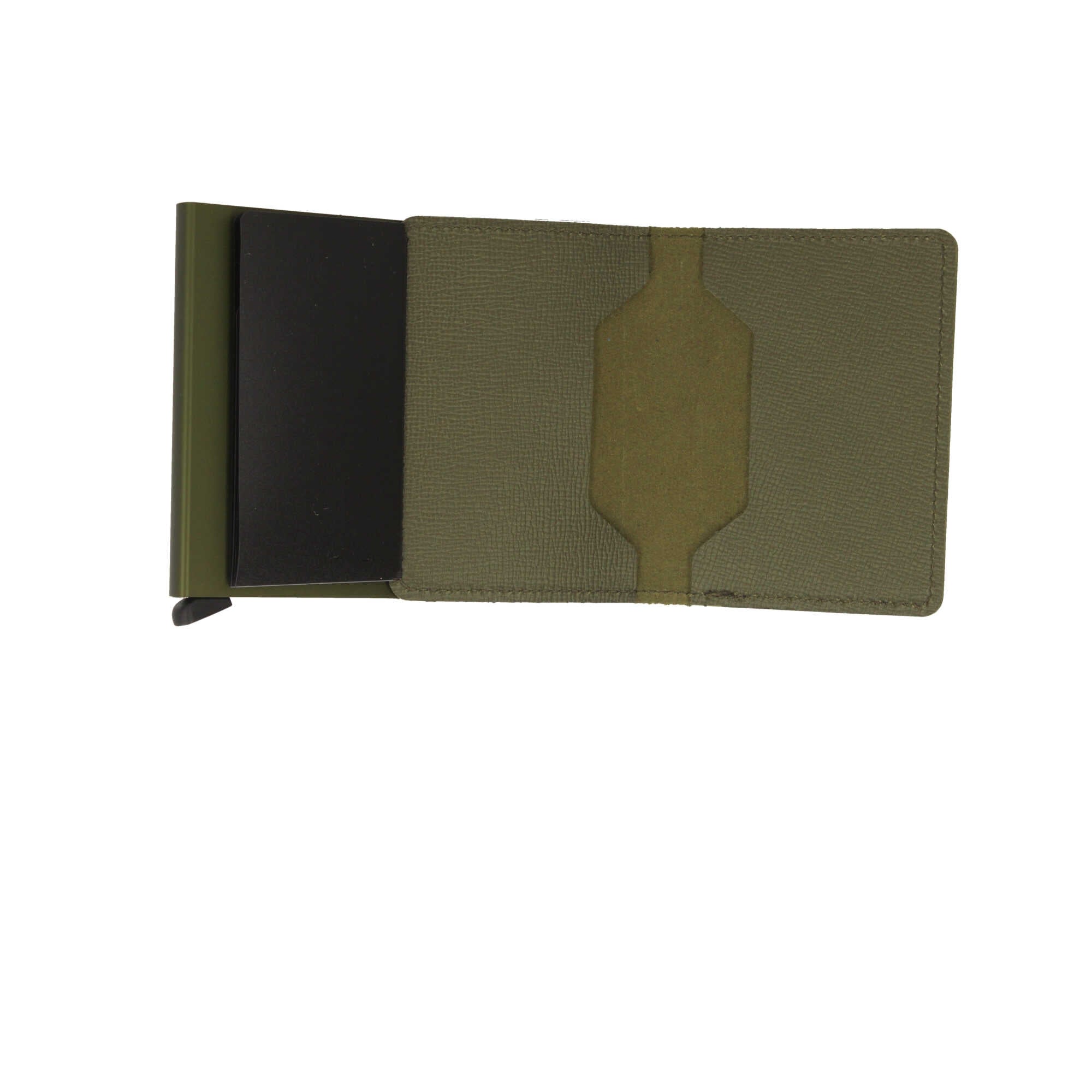Secrid Miniwallet in Pelle Testurizzata con Cardprotector RFID