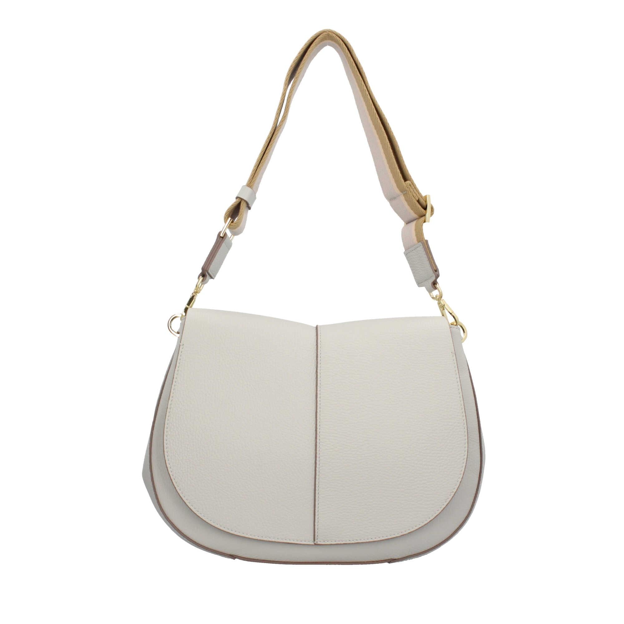 La Shoulder Bag di Gianni Chiarini chiusura con patta