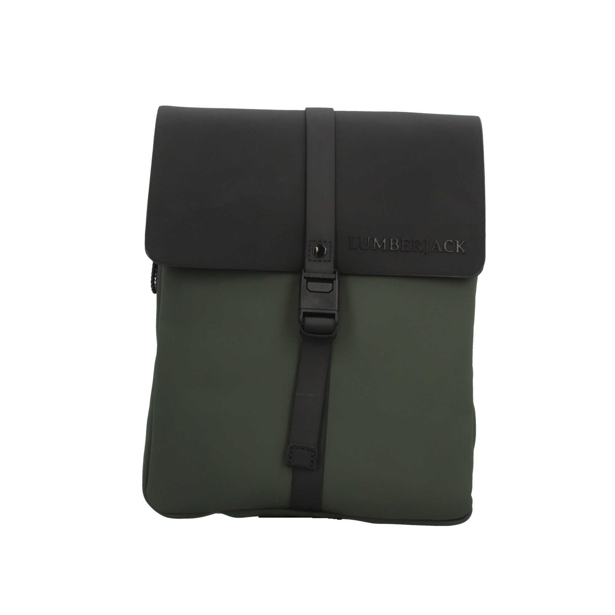 Borsa Lumberjack a tracolla con chiusura a fibbia