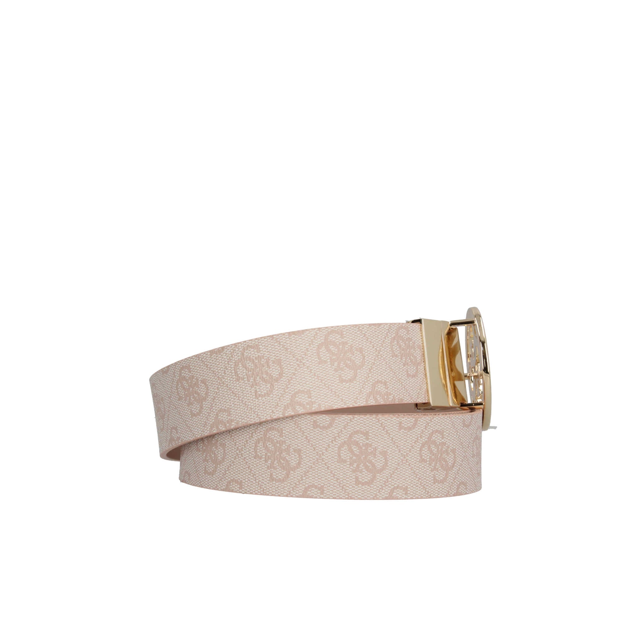 Cintura Guess con Logo Intrecciato e Fibbia Circolare