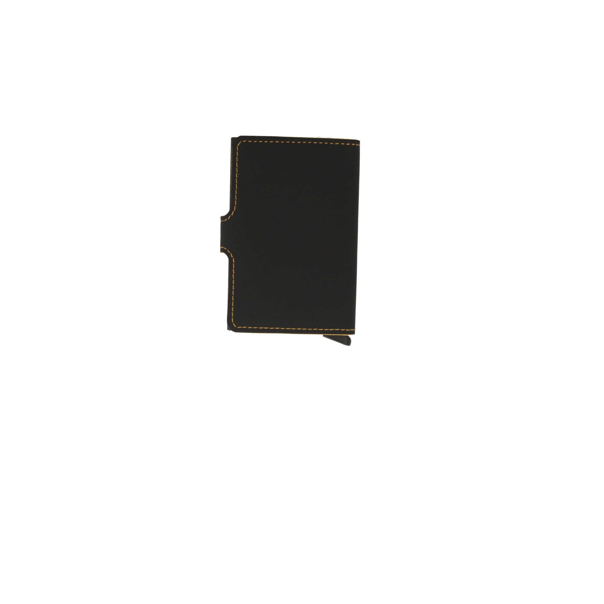 Secrid Miniwallet in Pelle con Cuciture a Contrasto e Protezione RFID